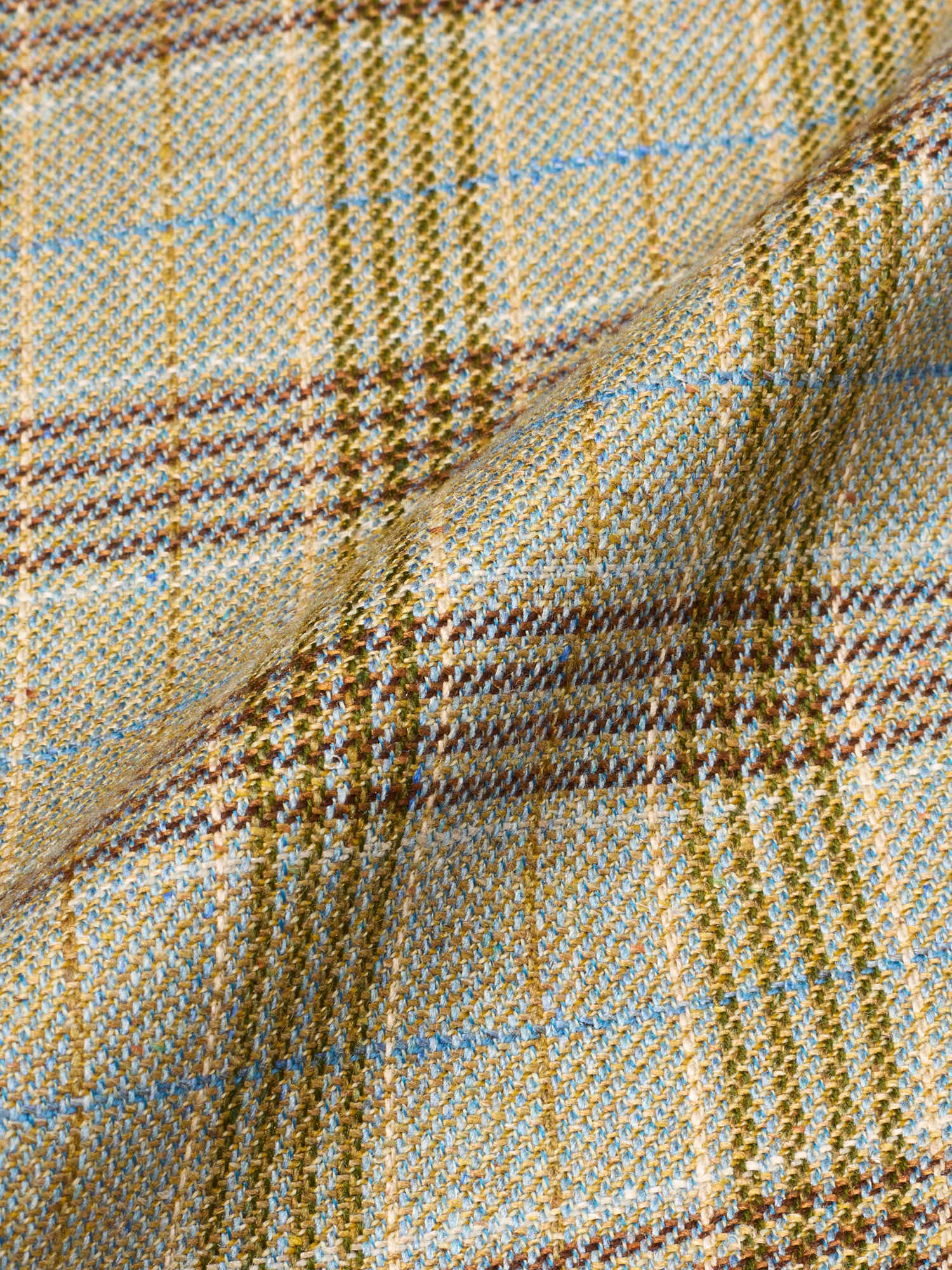 Sartoria CHIAIA Bespoke Handmade Plaid Cashmere Jacket EU 48 NEW US 38