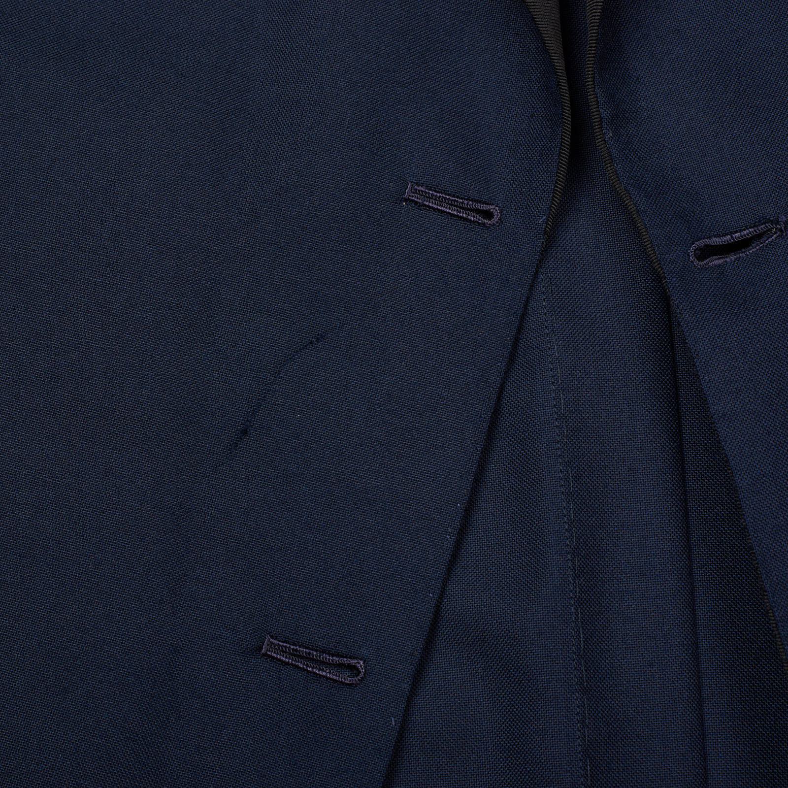 Sartoria CHIAIA Bespoke Handmade Midnight Blue Wool Tuxedo Suit EU 50 NEW US 38-40