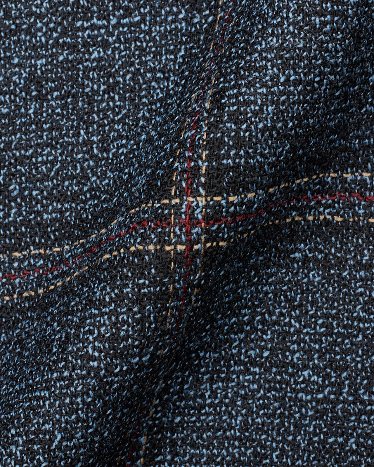 SARTORIA PARTENOPEA Blue Plaid Wool Unlined DB Jacket EU 48 NEW US 38 Current Model