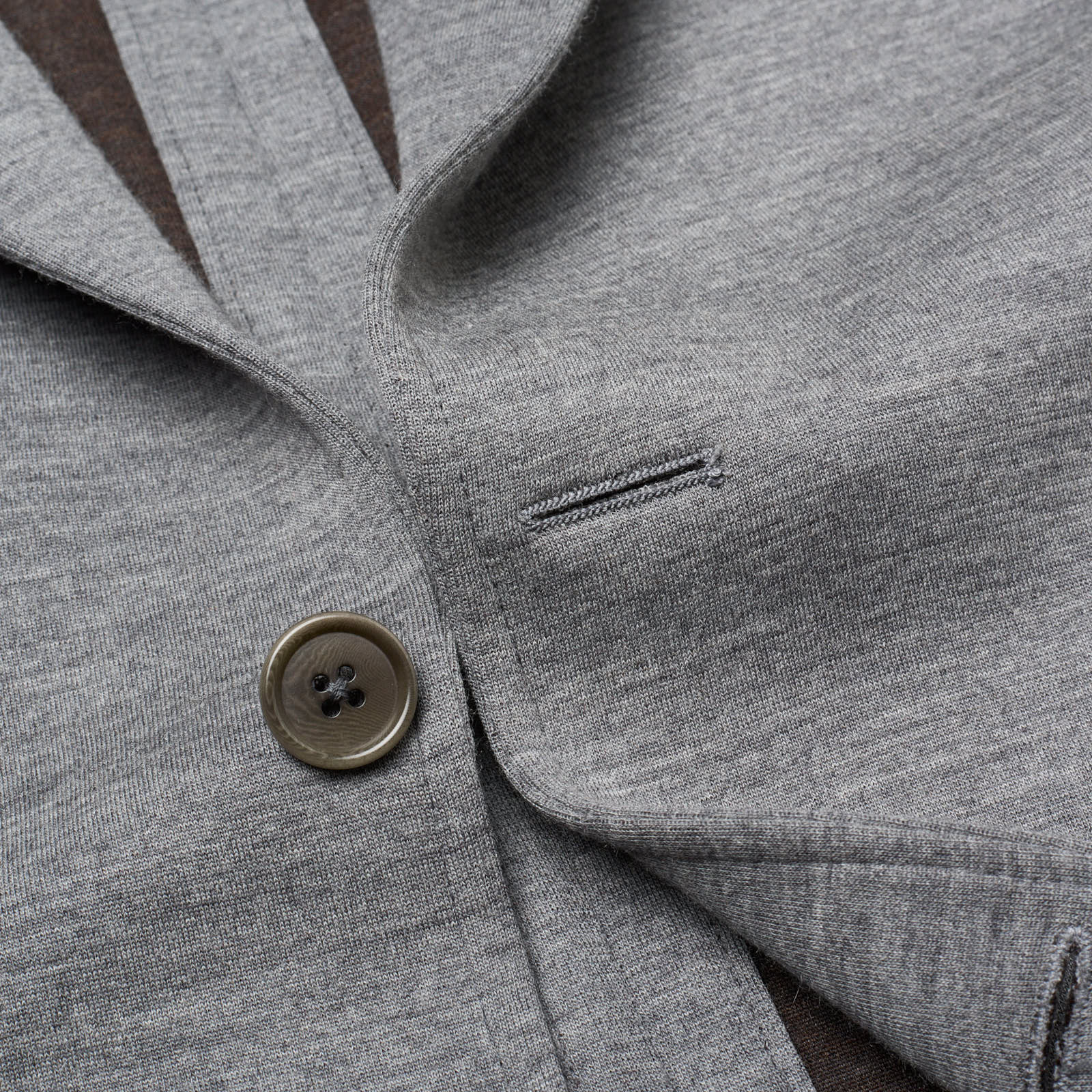 SARTORIA PARTENOPEA Gray Wool Hooded Jacket  NEW Current Model