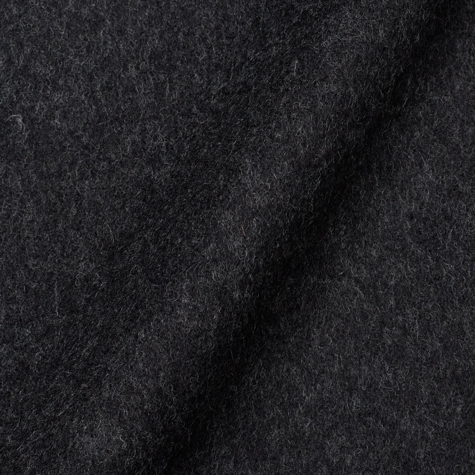 SARTORIA PARTENOPEA Handmade Dark Gray Wool-Alpaca Over Coat 48 NEW 38