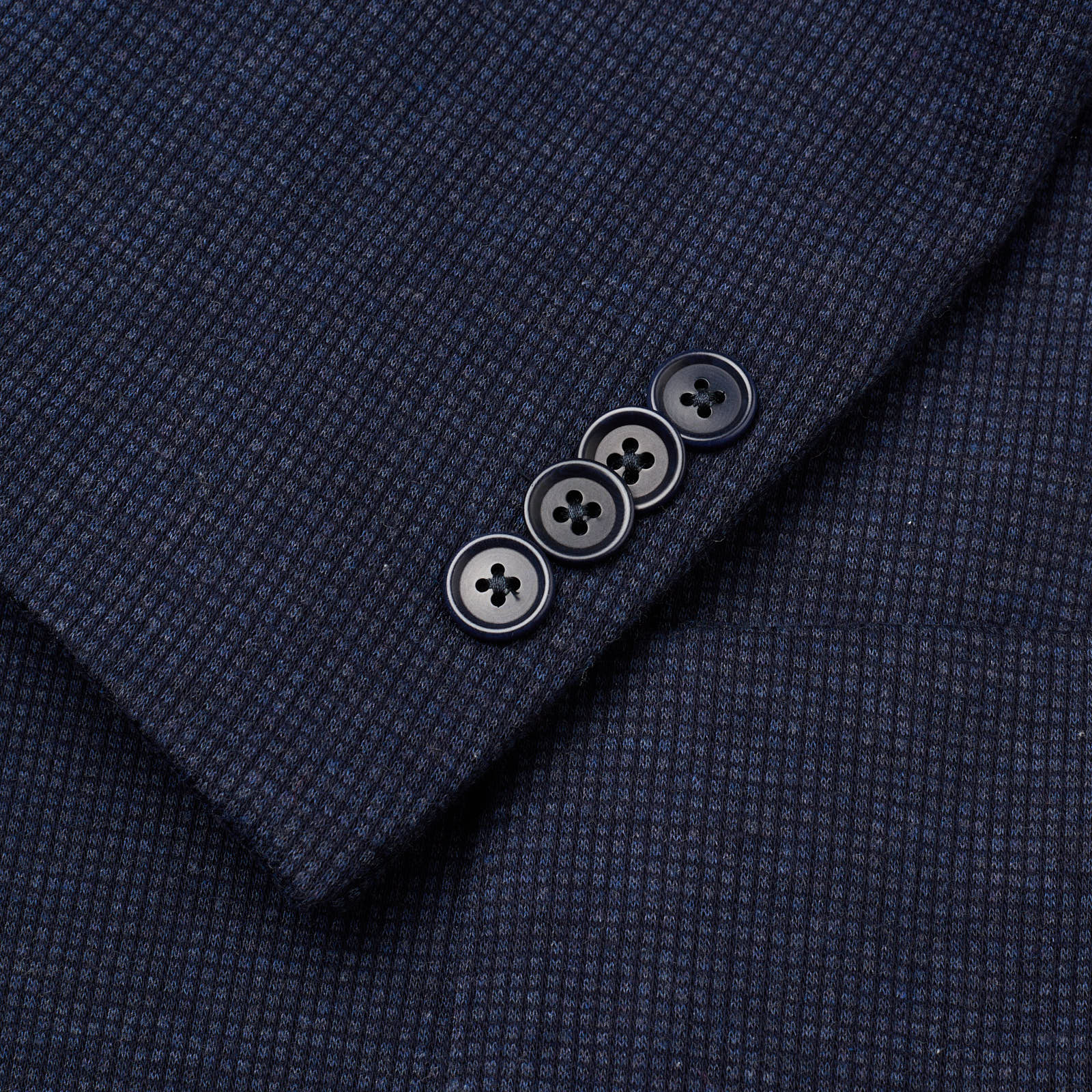 SARTORIA PARTENOPEA Navy Blue Micro Cotton Jacket EU 60 NEW US 50 Current Model