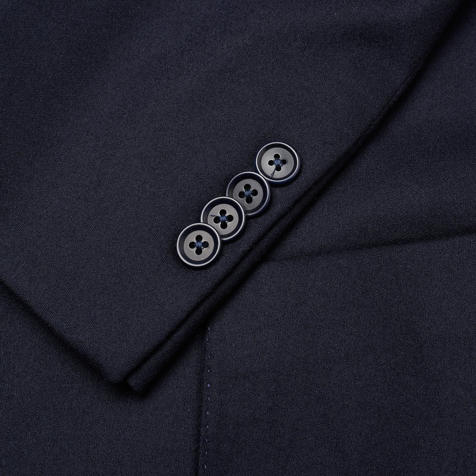 SARTORIA PARTENOPEA Navy Blue Wool-Cashmere Jacket EU 50 NEW US 40  Current Model