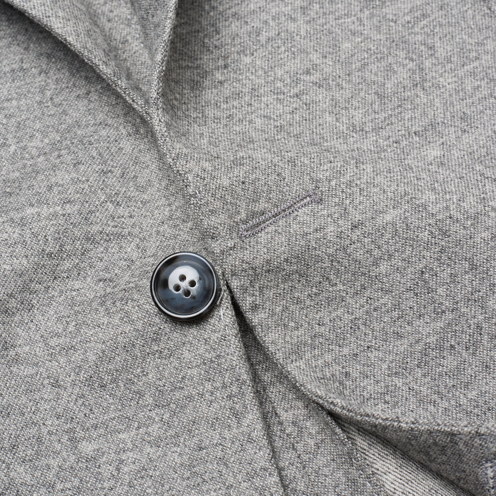 SARTORIA PARTENOPEA Gray Wool-Cashmere Unlined Jacket NEW Current Model