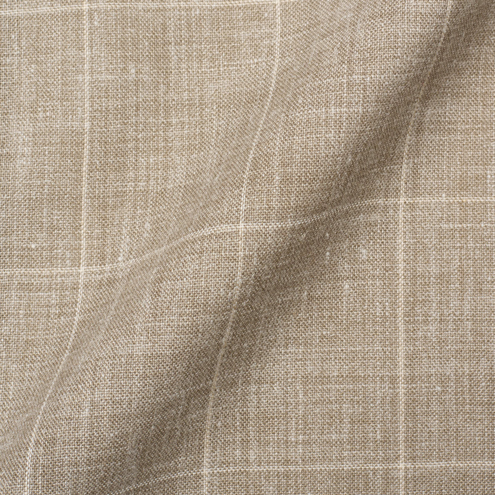 SARTORIA PARTENOPEA for DRINKWATER'S Gray Windowpane Linen Jacket NEW Current Model