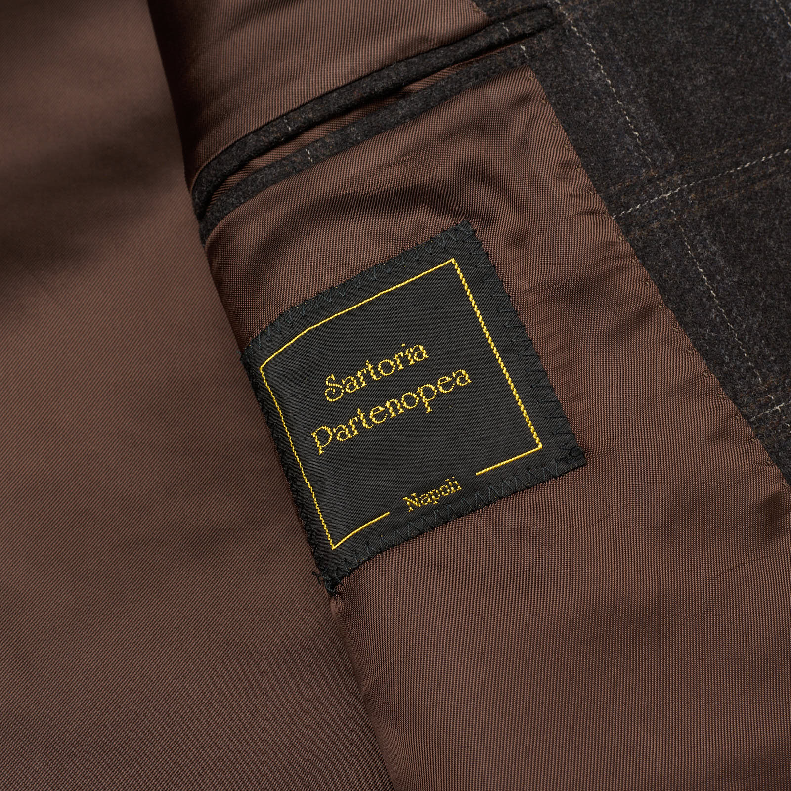 SARTORIA PARTENOPEA for VANNUCCI Handmade Wool Jacket EU 52 NEW US 42
