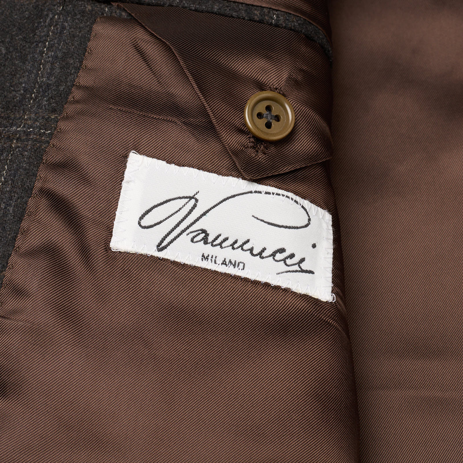SARTORIA PARTENOPEA for VANNUCCI Handmade Wool Jacket EU 52 NEW US 42