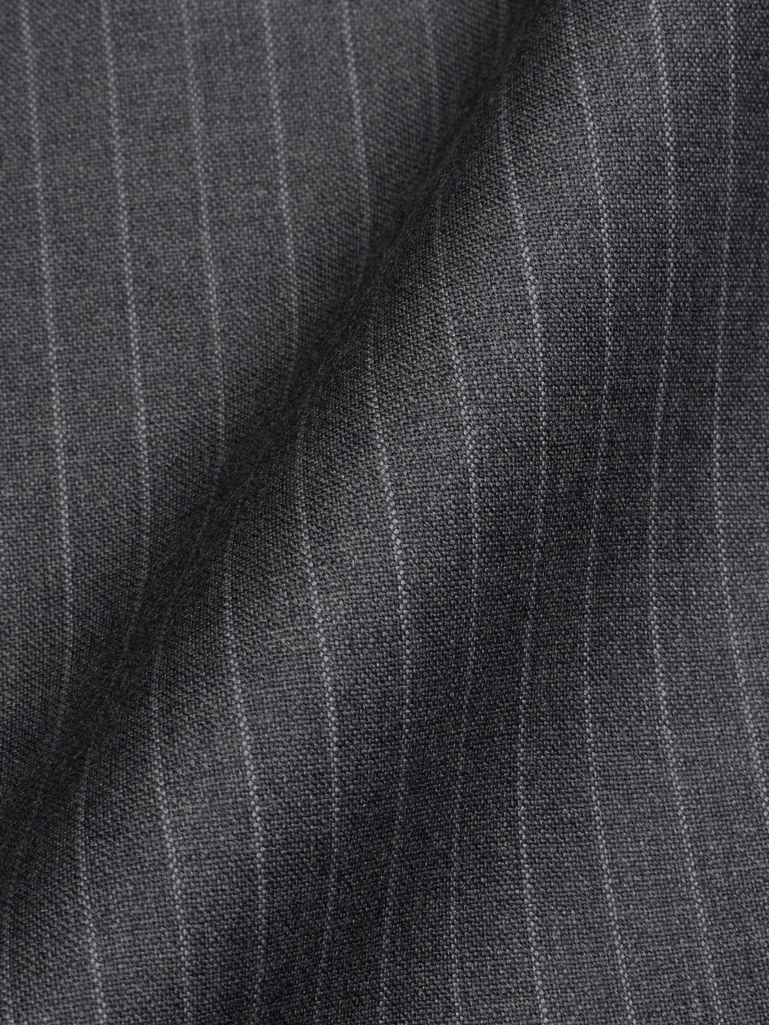 Sir Wilson Gray Striped Ermenegildo Zegna Tropical Australian Wool Business Suit