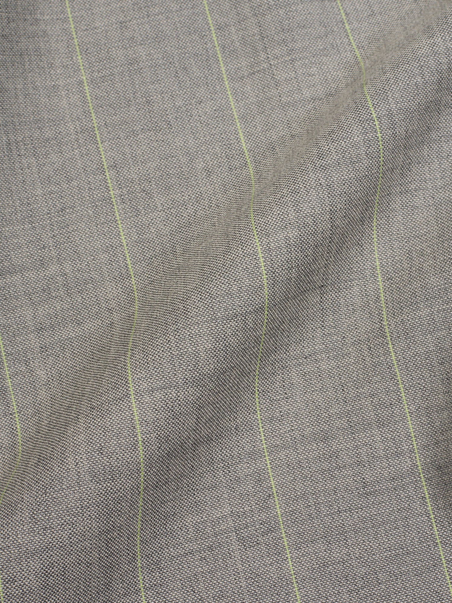 Sir Wilson Torino Gray Striped Carlo Barbera Mohair–Wool–Cashmere Suit