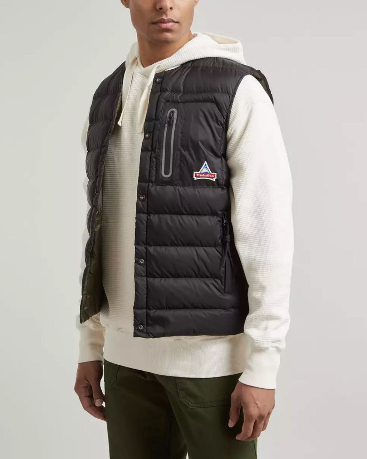 HOLUBAR Solo Liner Nylon Black Down Filled Vest NEW