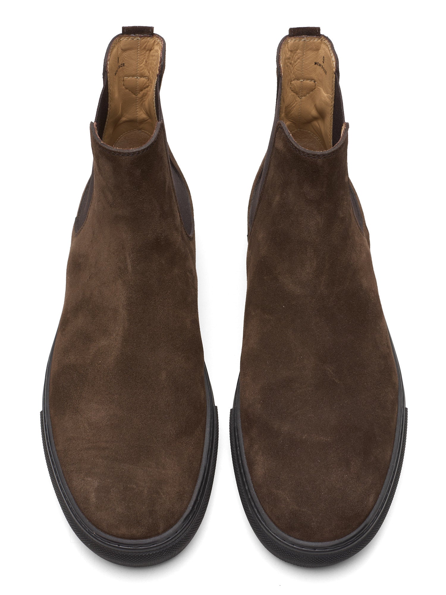 TOD'S Brown Suede Leather Chelsea Boots EU 43 US 10 NEW