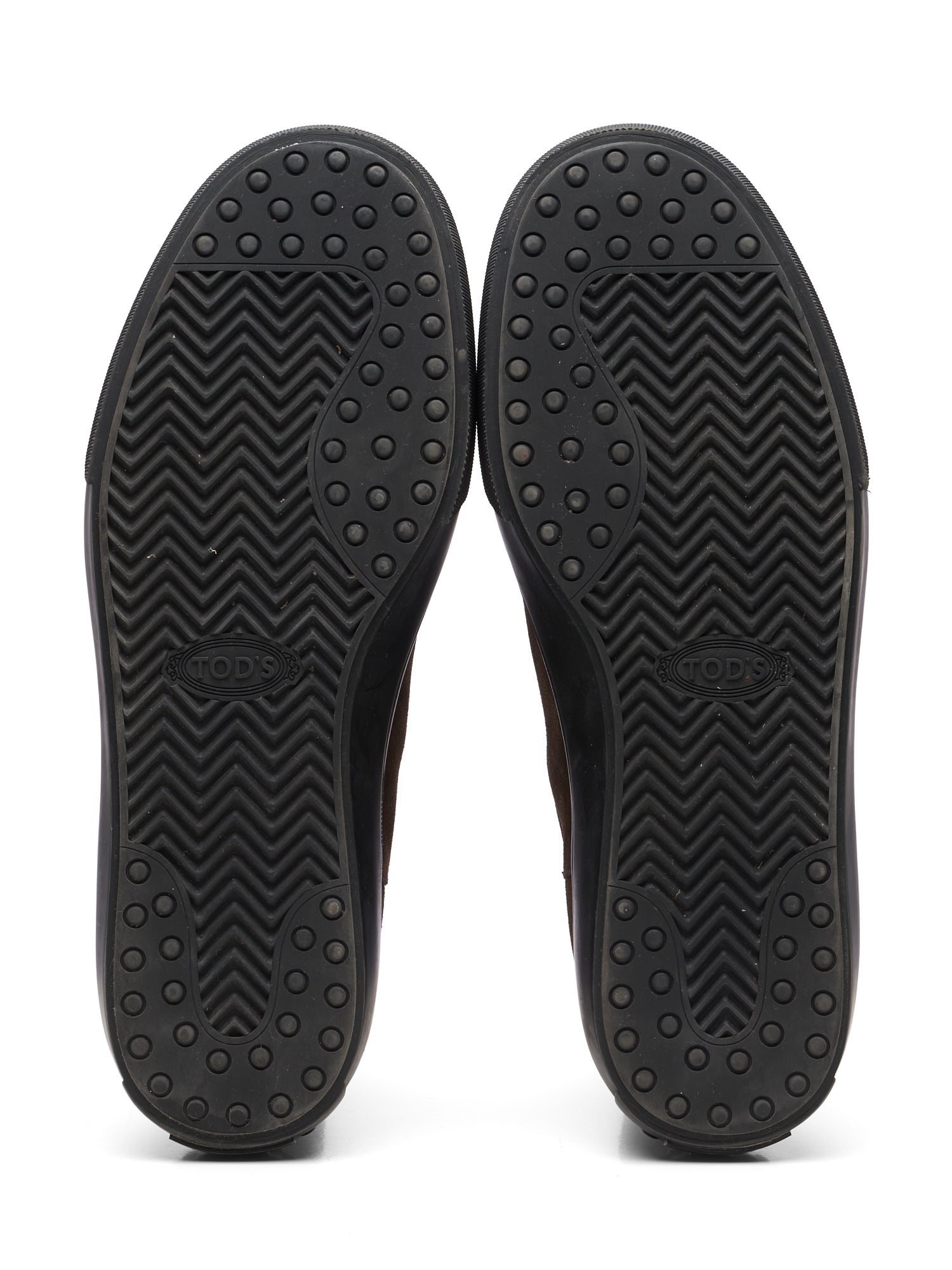 TOD'S Brown Suede Leather Chelsea Boots EU 43 US 10 NEW