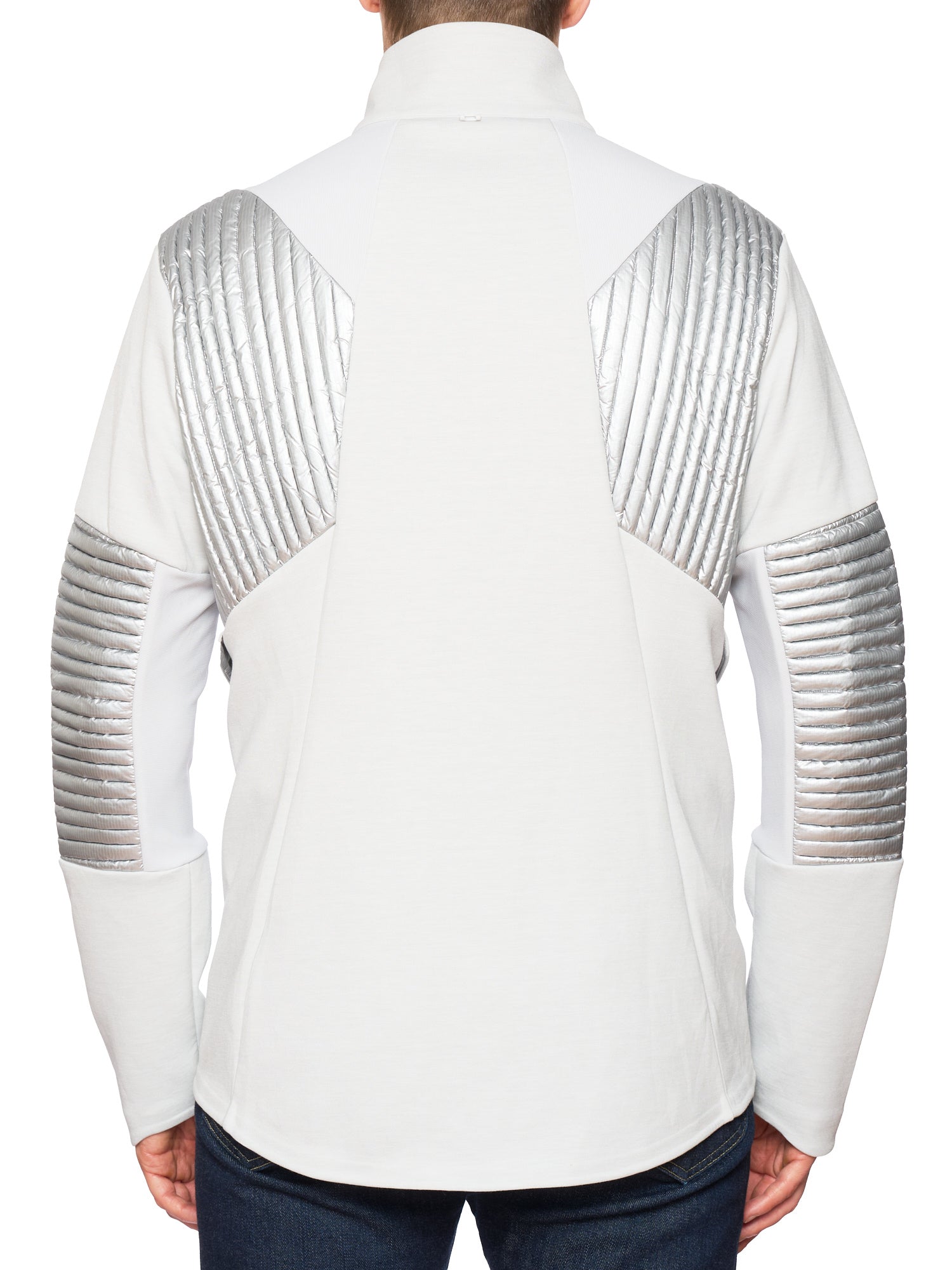 UNDER ARMOUR Coldgear Gray "Q4 Perpetual" Zip Hoodie Size L