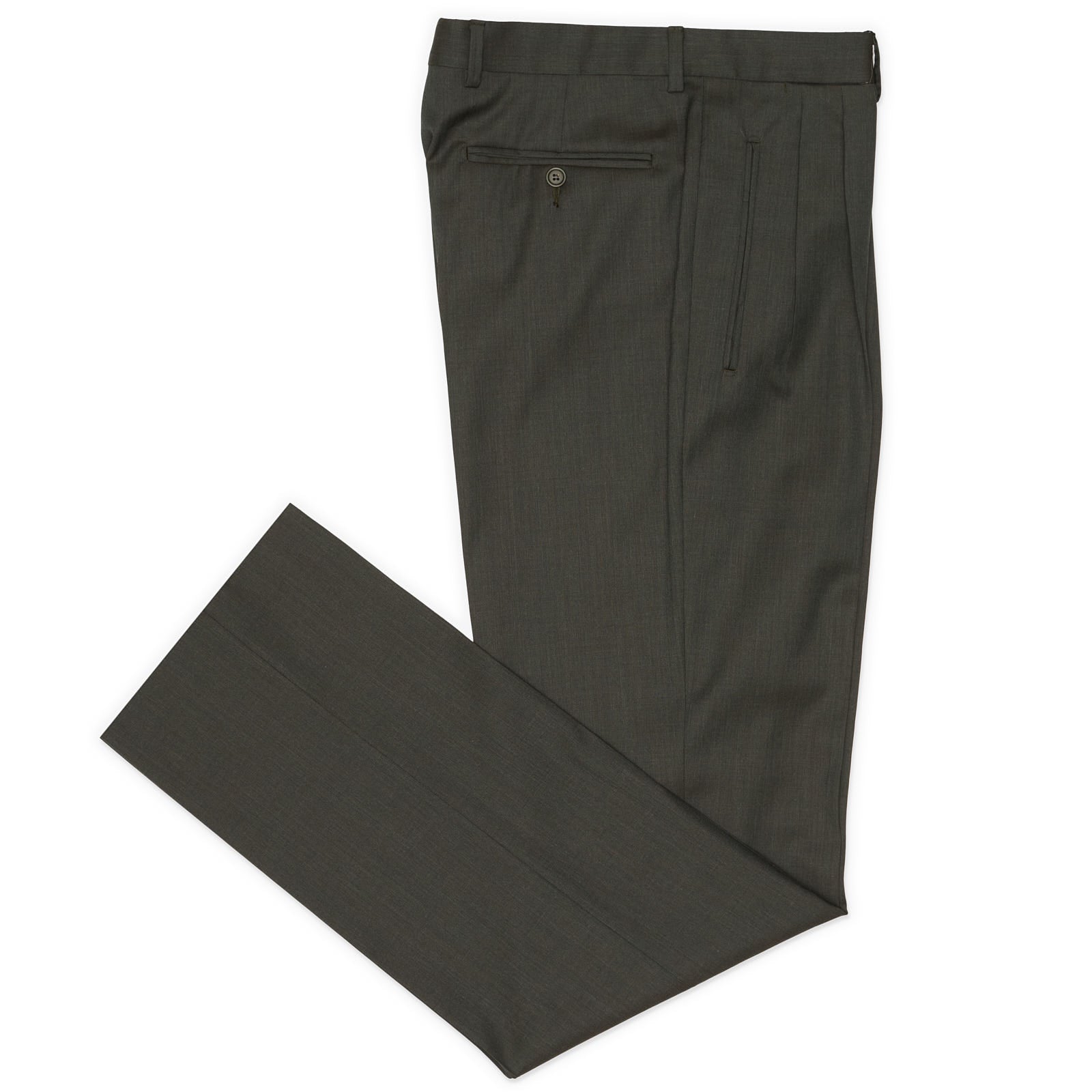 green emerald velvet dress Spruce Green Wool Pants – Johnson Woolen Mills main image 1