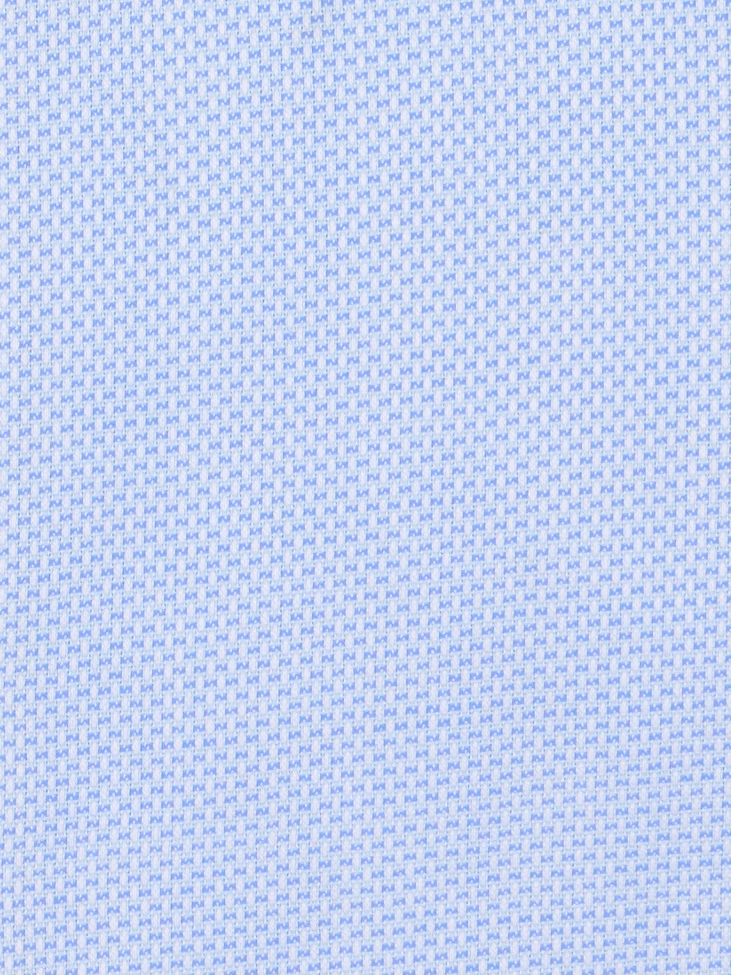 VANNUCCI Milano Blue Oxford Cotton French Cuff Dress Shirt