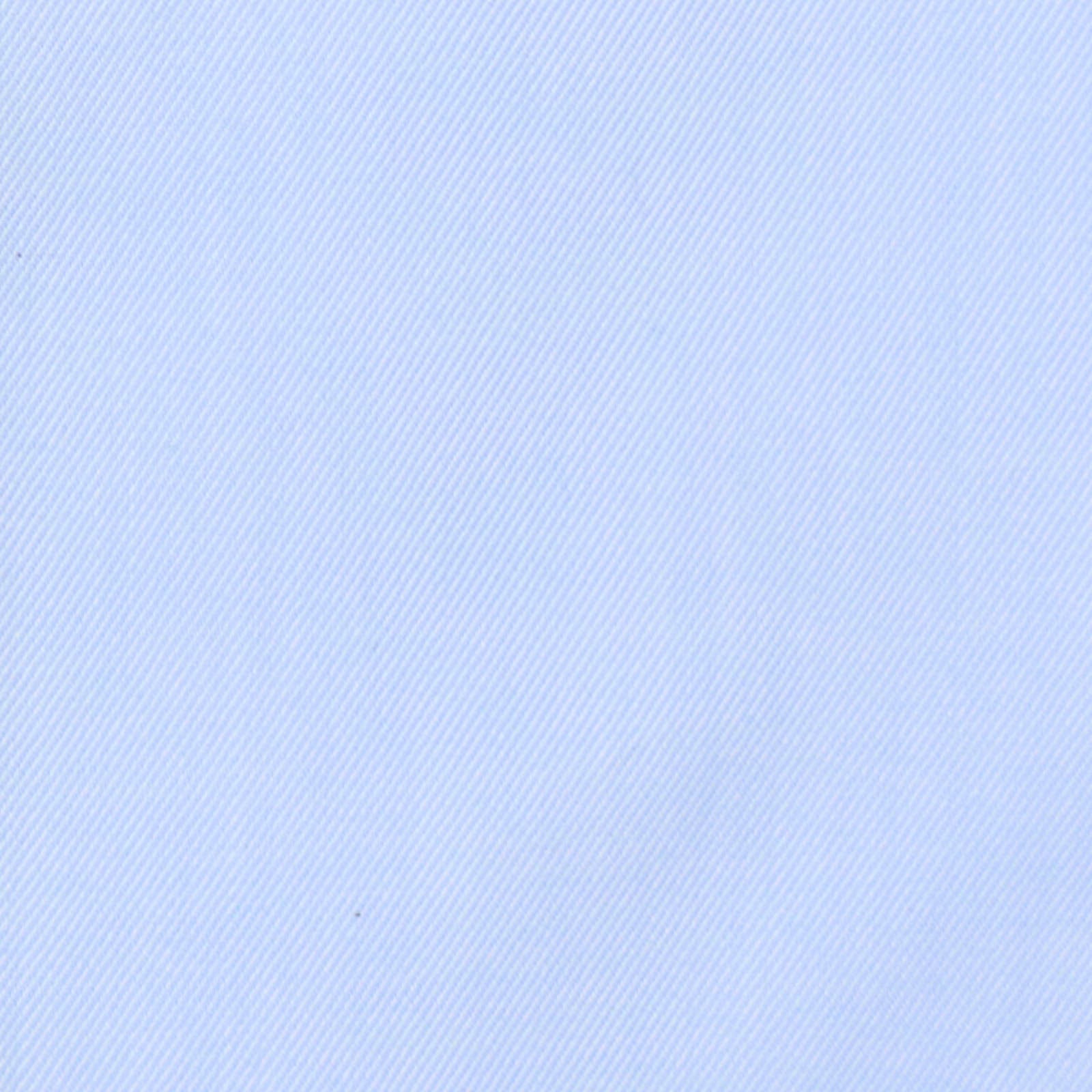 VANNUCCI Milano Blue Twill Cotton French Cuff Dress Shirt EU 39 NEW US 15.5