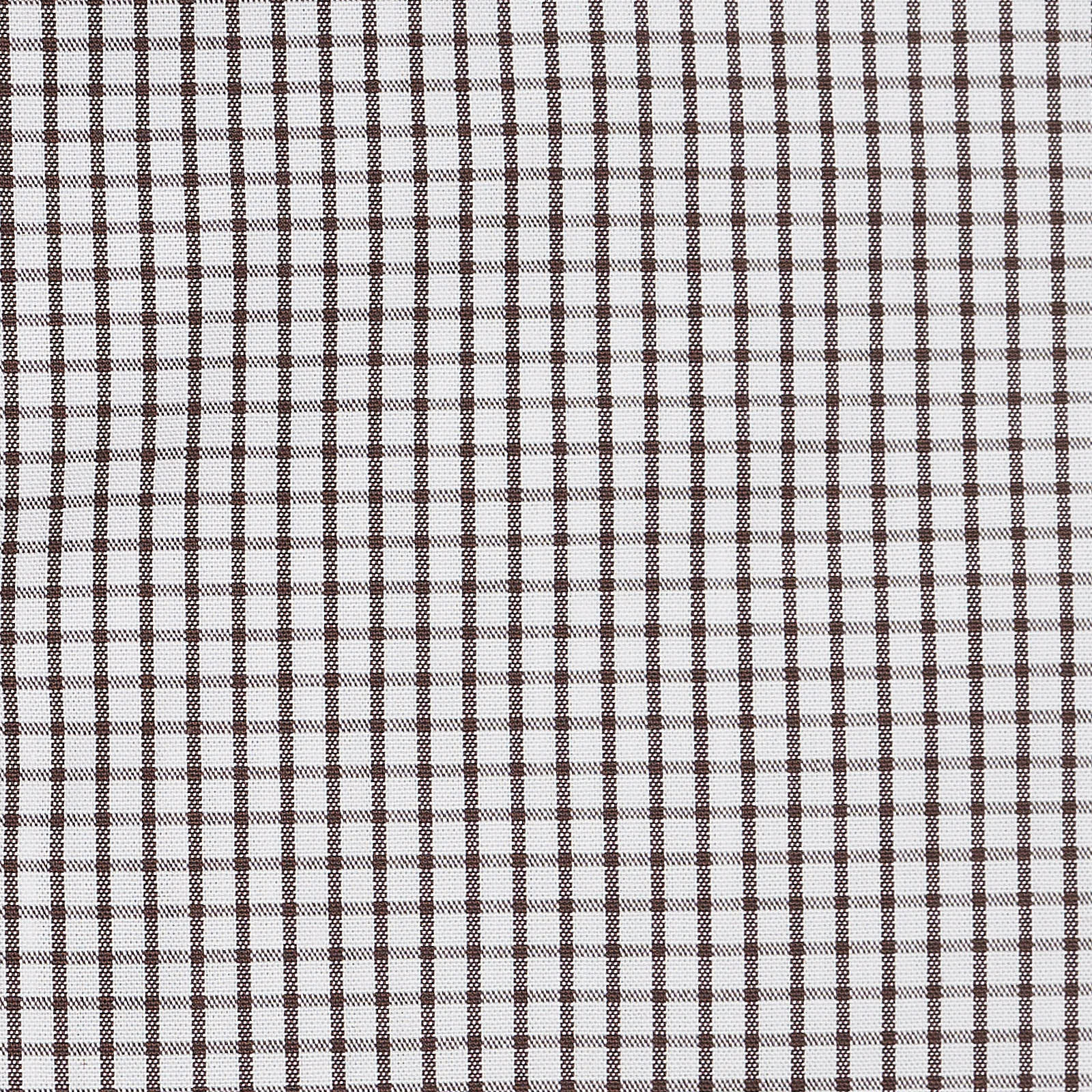 SAVILE ROW Brown Plaid Cotton Dress Shirt EU 43 NEW US 17