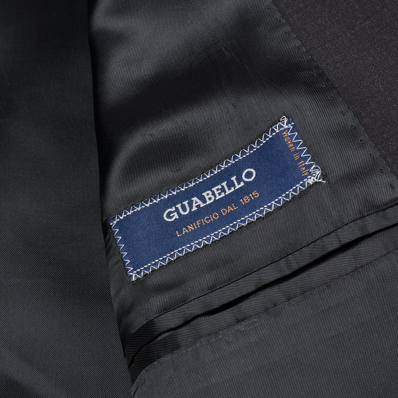 VANNUCCI Milano Dark Gray Wool Super 130's 3 Piece Suit EU 54 NEW US 44