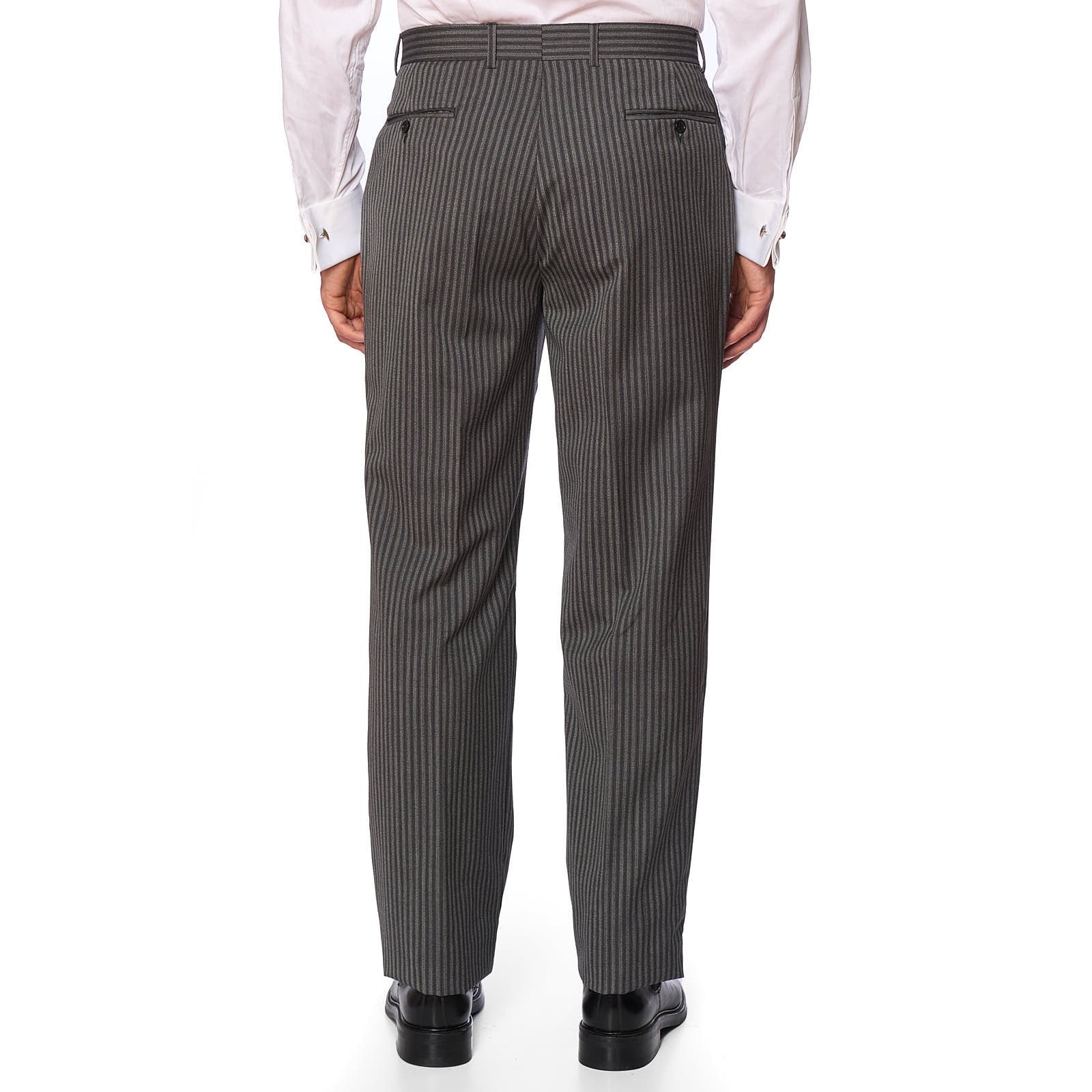 VANNUCCI Milano Wool Guabello Super 130's Morning Suit Wedding EU 52 NEW US 42