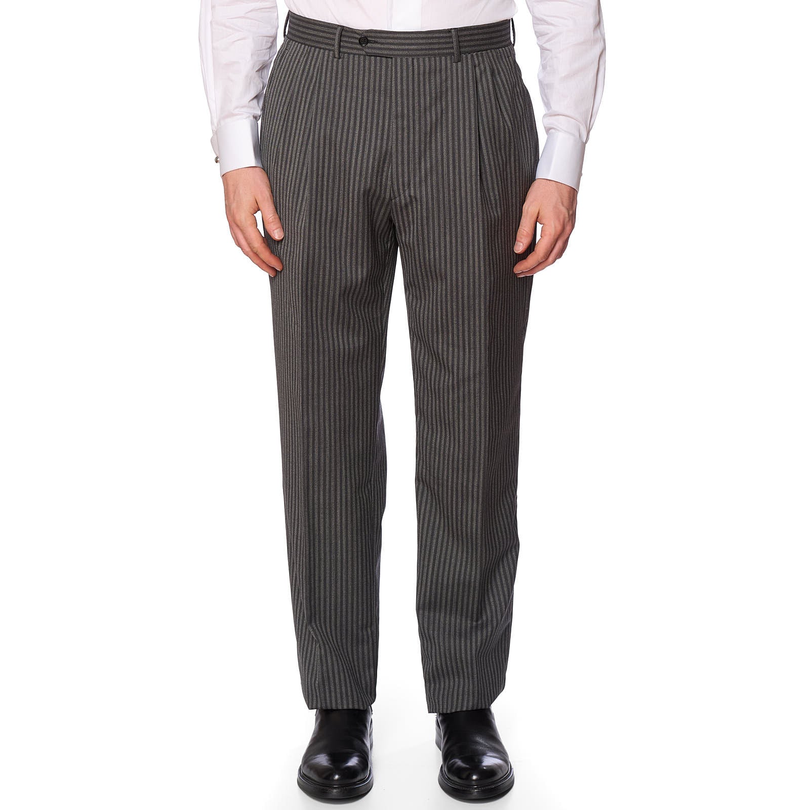 VANNUCCI Milano Wool Guabello Super 130's Morning Suit Wedding EU 52 NEW US 42