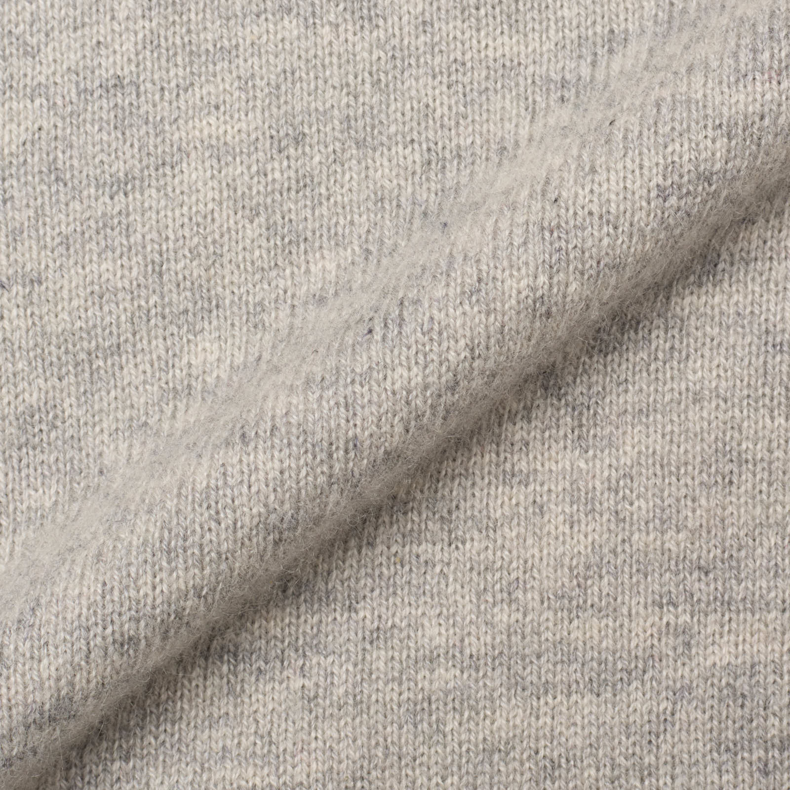 VANNUCCI Milano Gray Cashmere Knit Crewneck Sweater EU 48 NEW US S