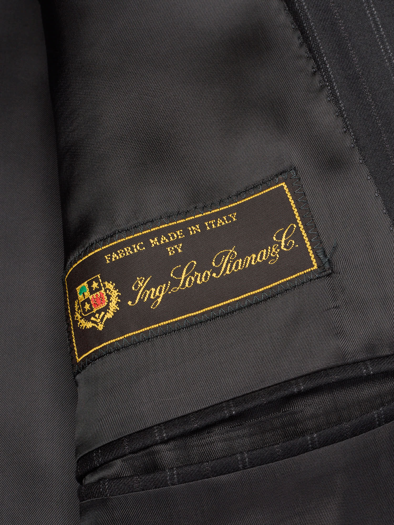 VANNUCCI Milano Gray Chalk Striped Loro Piana Virgin Wool Suit EU 56 NEW US 46