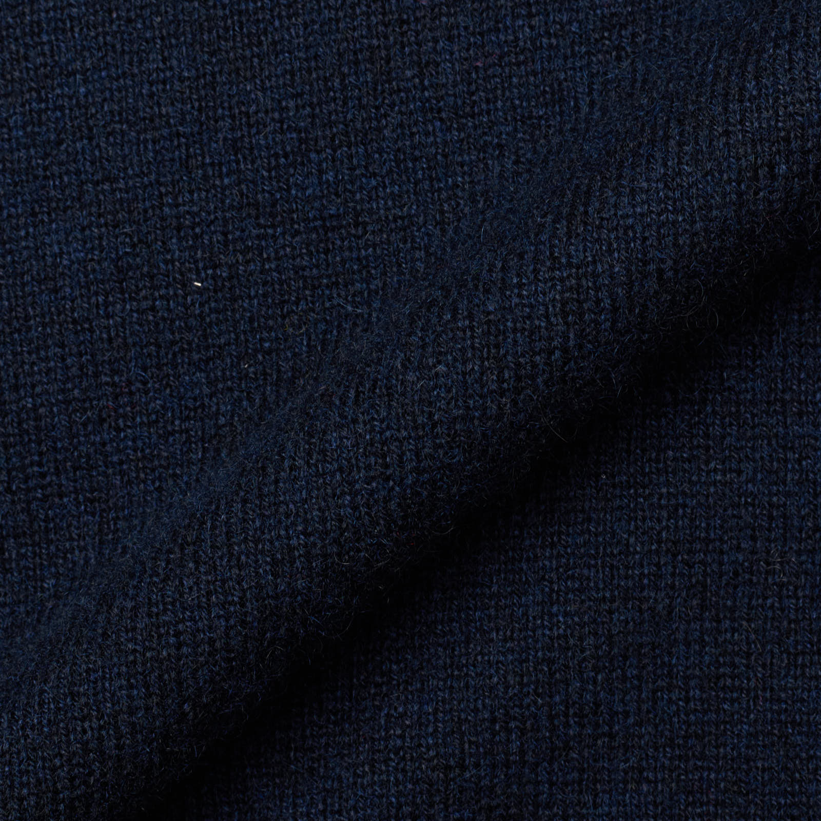 VANNUCCI Milano Navy Blue Cashmere Knit Crewneck Sweater EU 46 NEW US XS