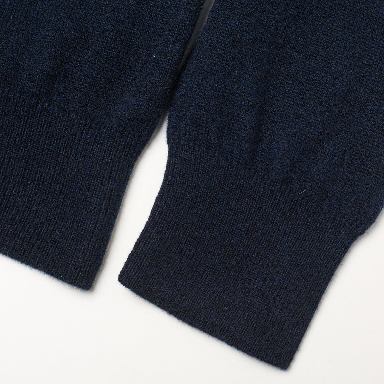 VANNUCCI Milano Navy Blue Cashmere Knit Crewneck Sweater EU 46 NEW US XS