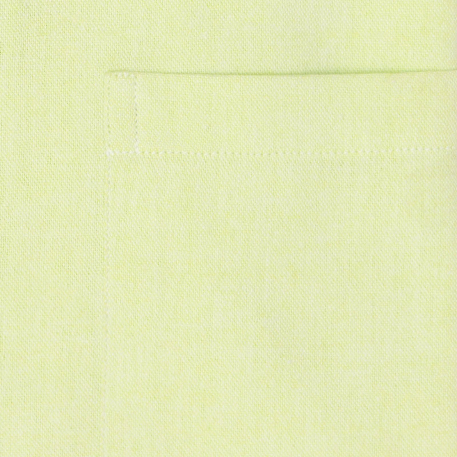 VANNUCCI Milano Lime Green Soft Button-Down Collar Dress Shirt NEW