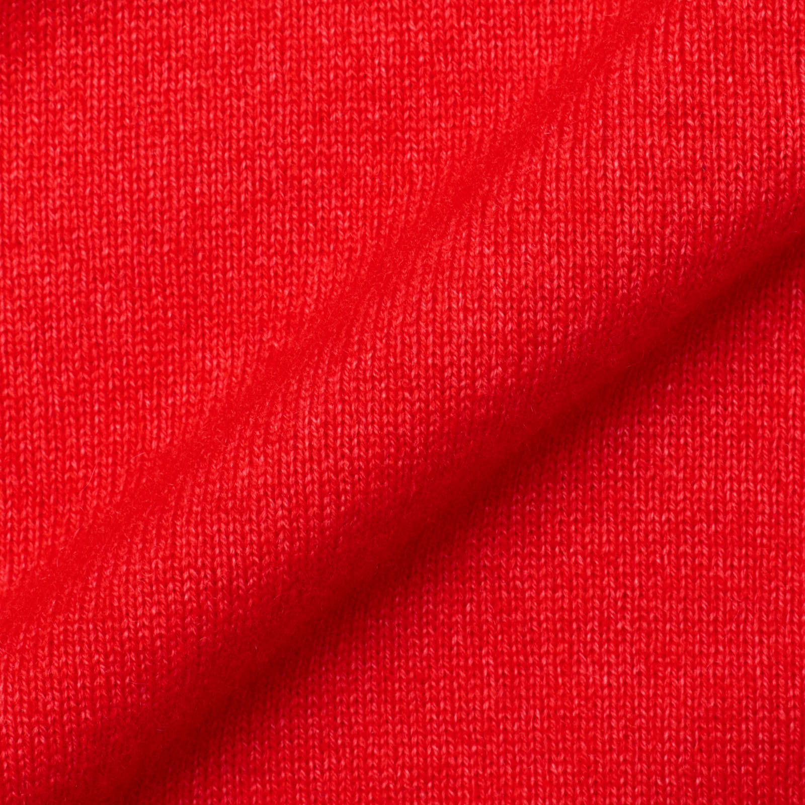 VANNUCCI Milano Red Cashmere Knit Crewneck Sweater EU 50 NEW US M