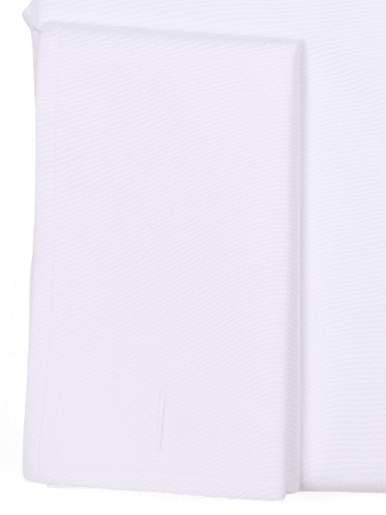 VANNUCCI Milano White Cotton French Cuff Dress Shirt