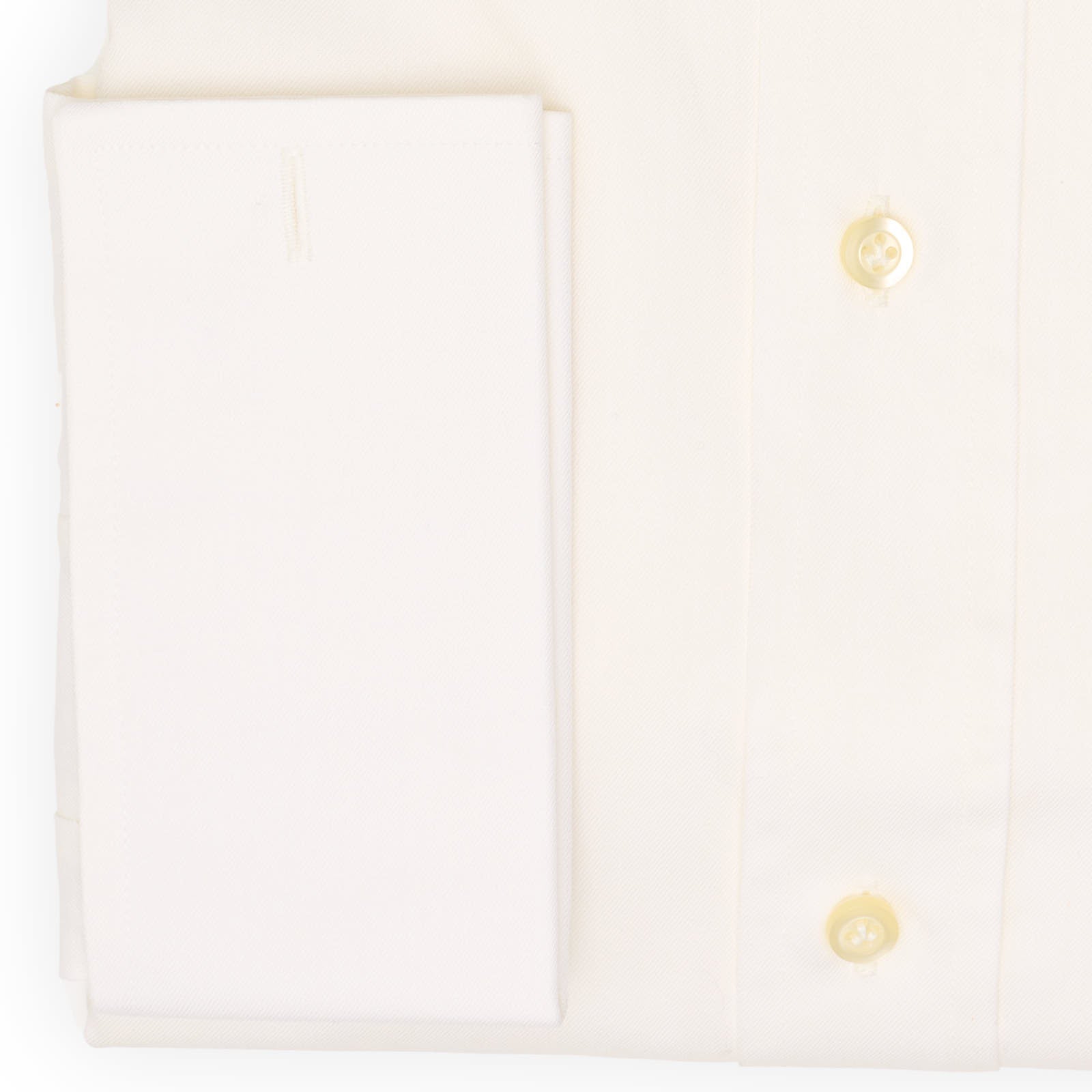 VANNUCCI White Pinpoint Oxford Cotton French Cuff Dress Shirt US 15 NEW EU 38