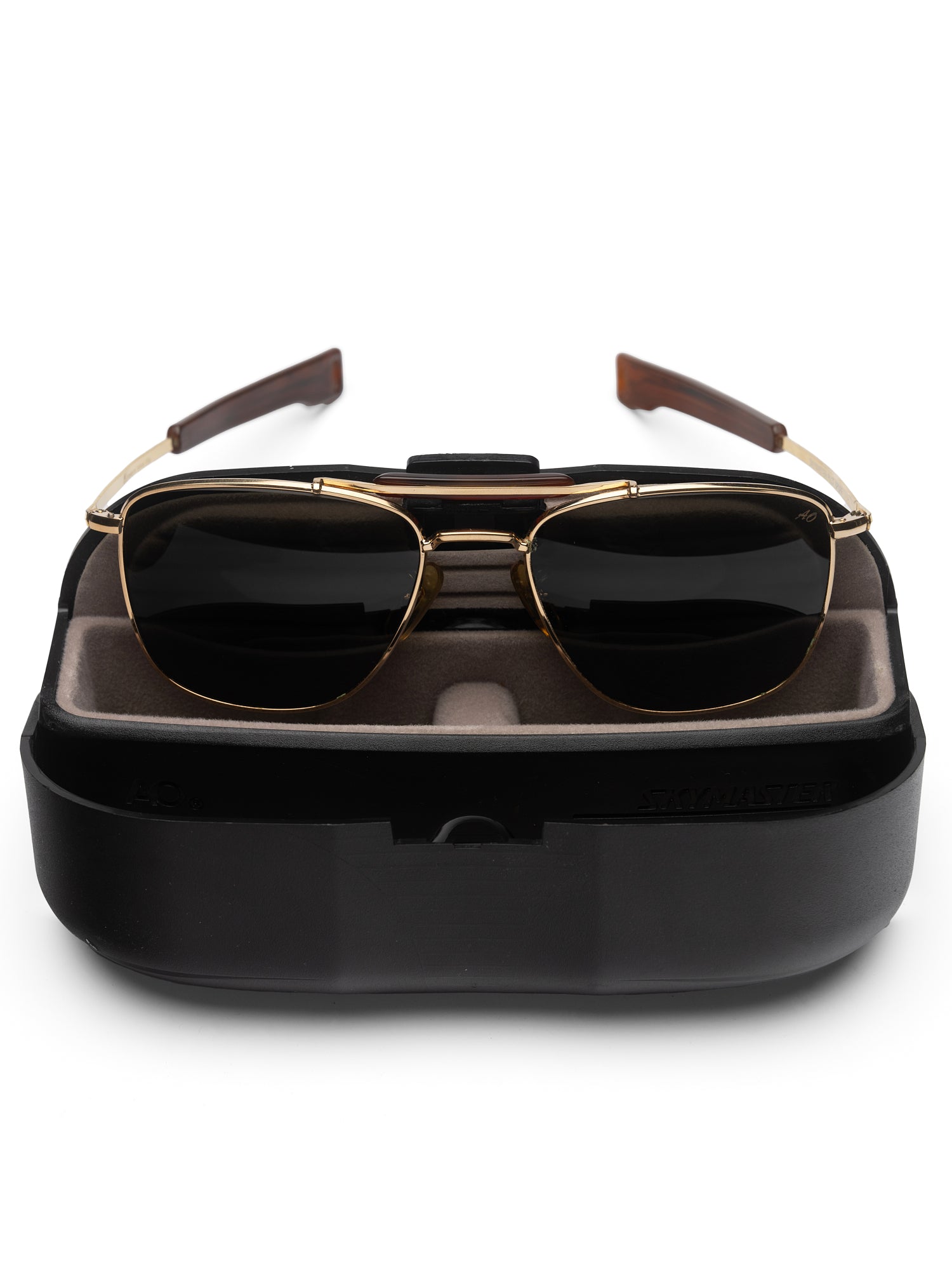 Rare Vintage AMERICAN OPTICAL AO Gold Skymaster Pilot Sport Sunglasses