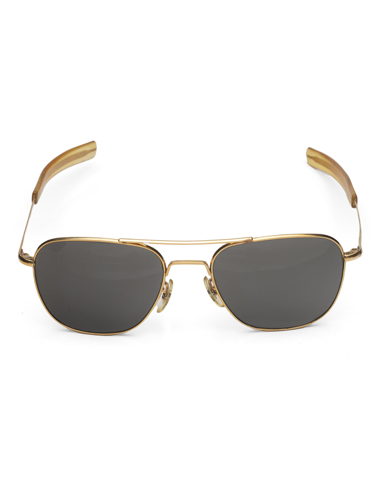 Vintage AMERICAN OPTICAL AO USA Gold Command Pilot Sunglasses