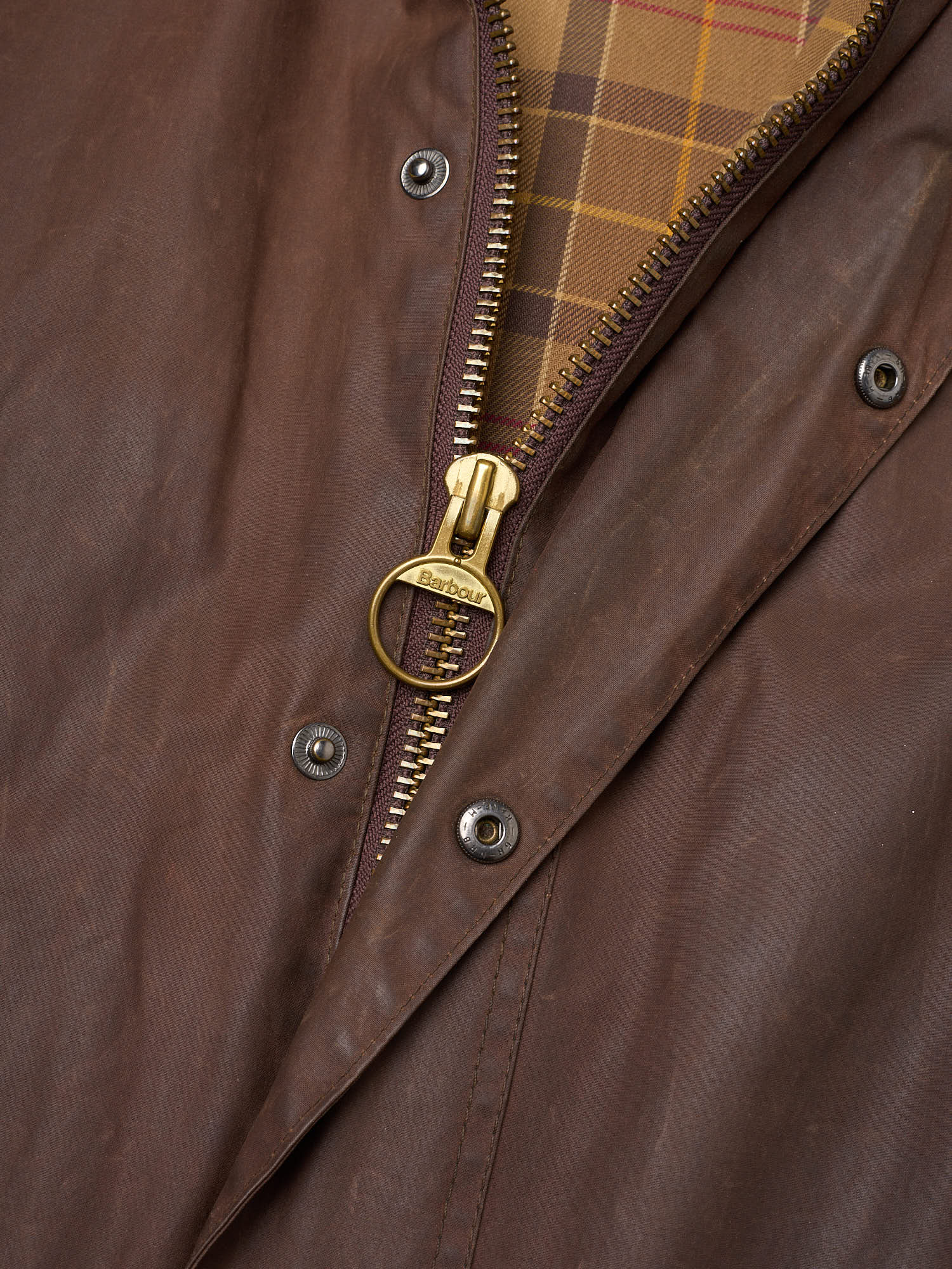 Vintage BARBOUR Bedale Brown Waxed Jacket 42