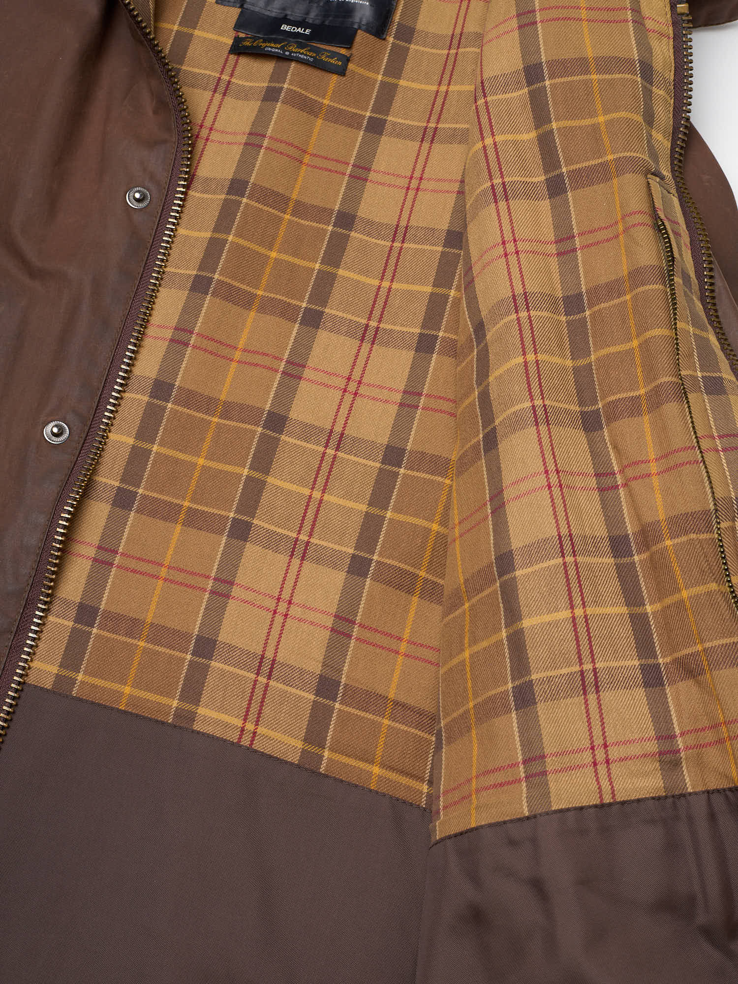 Vintage BARBOUR Bedale Brown Waxed Jacket 42