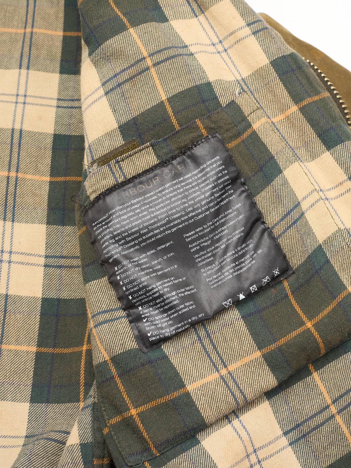 Barbour International 75th Anniversary A7 Distressed Wax Jacket Limited Edition