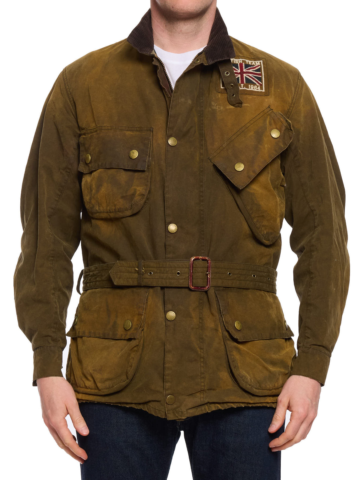 Barbour International 75th Anniversary A7 Distressed Wax Jacket Limited Edition
