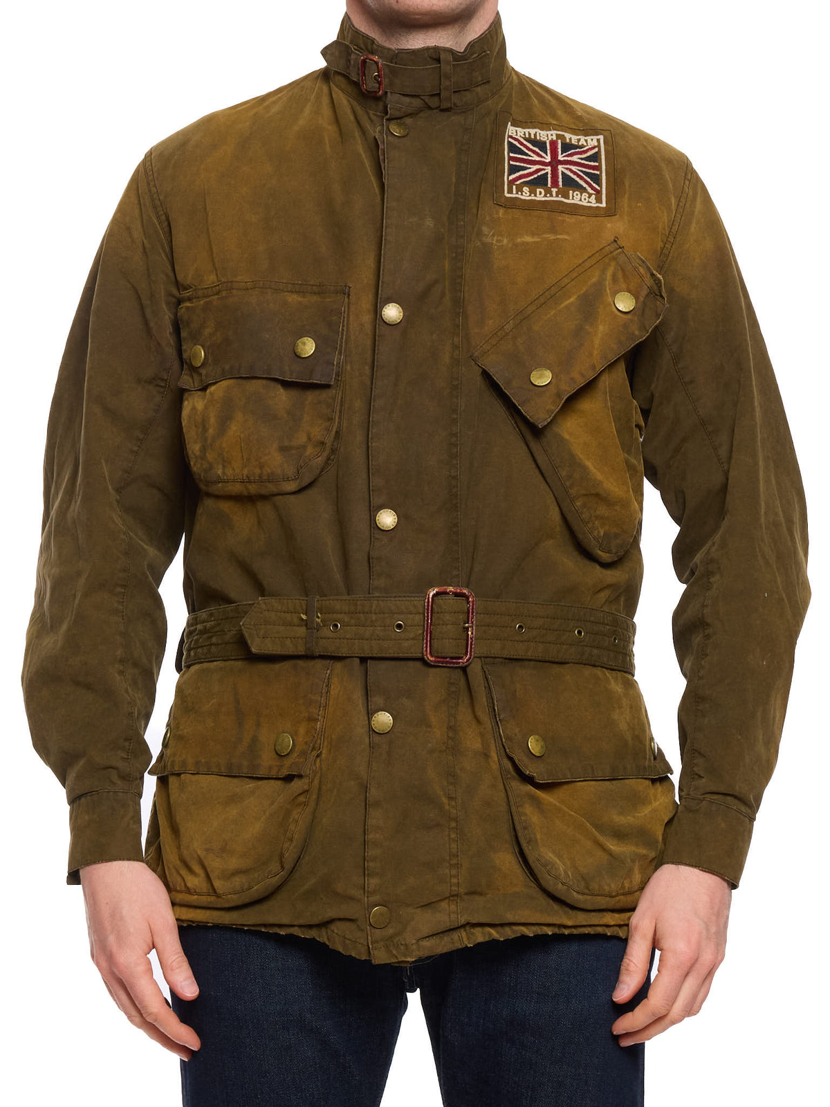 Barbour International 75th Anniversary A7 Distressed Wax Jacket Limited Edition