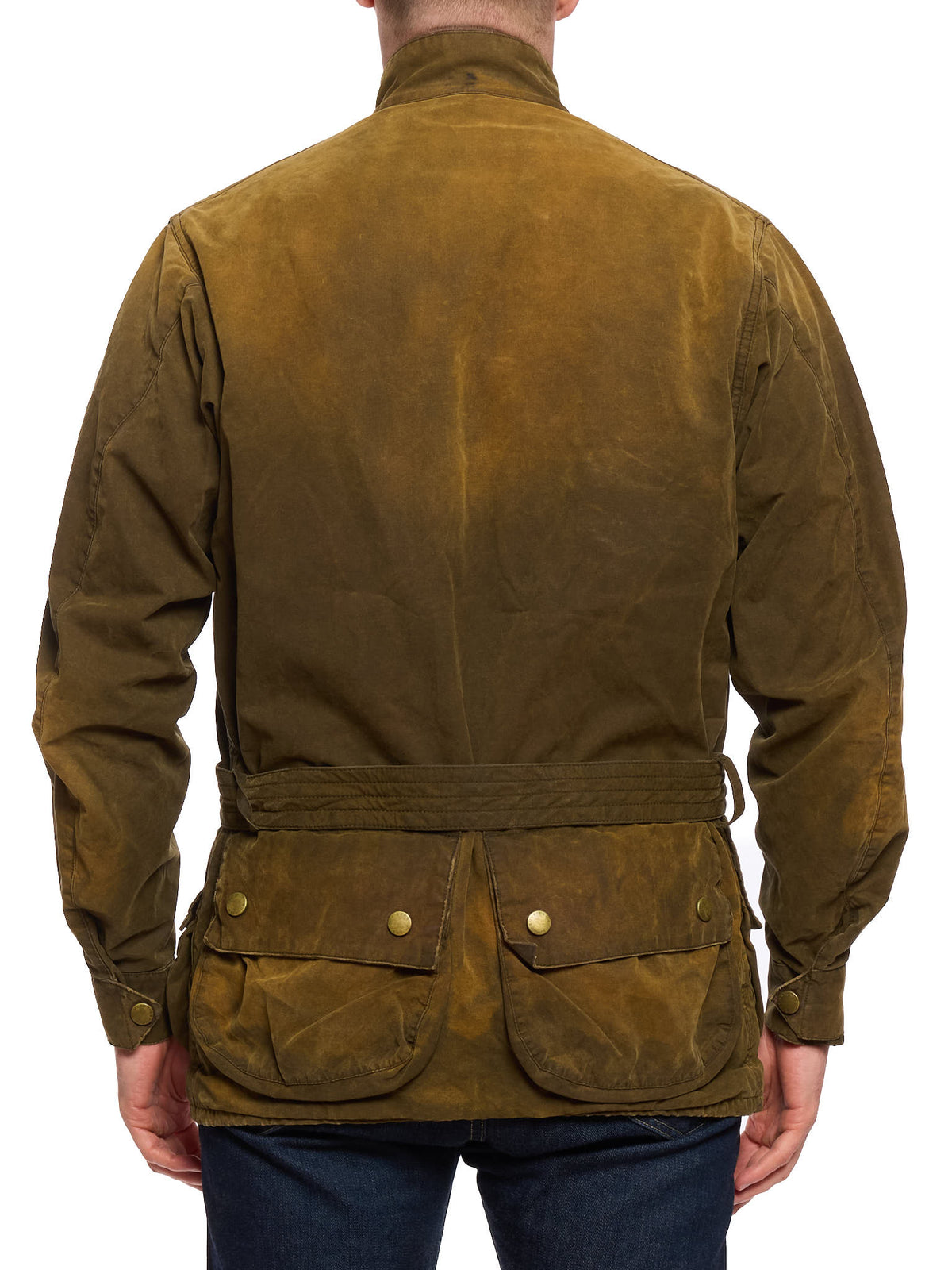 Barbour International 75th Anniversary A7 Distressed Wax Jacket Limited Edition