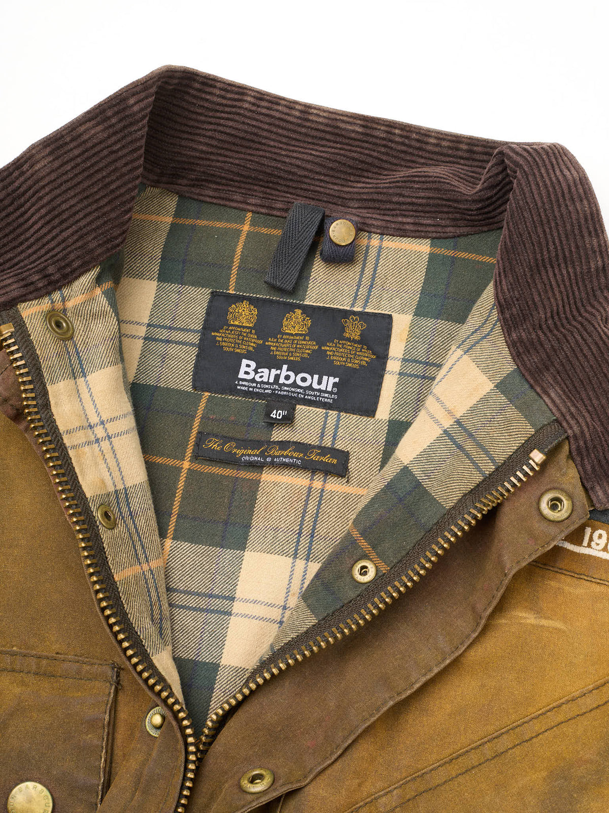 Barbour International 75th Anniversary A7 Distressed Wax Jacket Limited Edition
