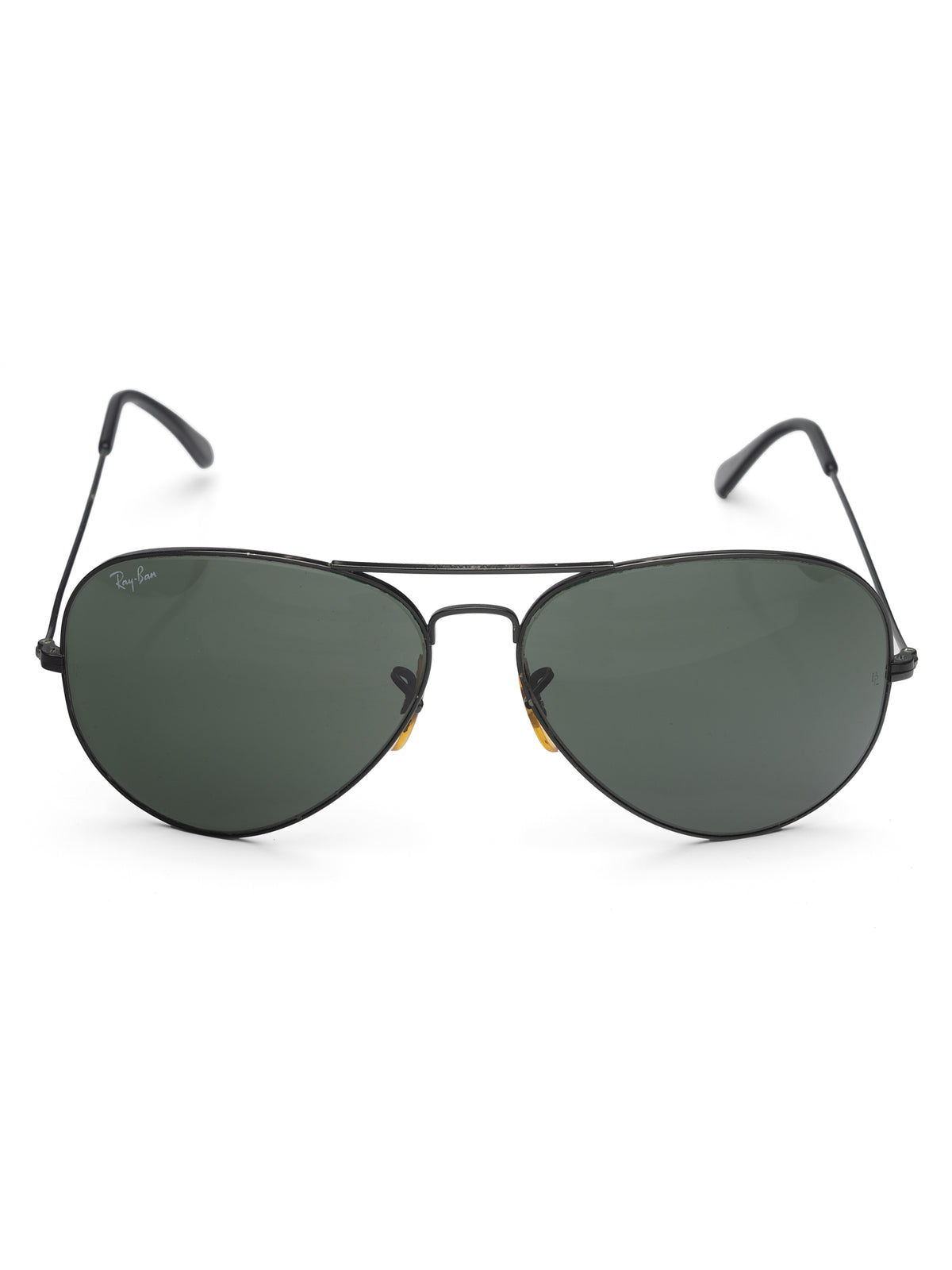 Vintage B&L RAY BAN USA Aviator Black Sunglasses 62mm Cobra Bausch & L