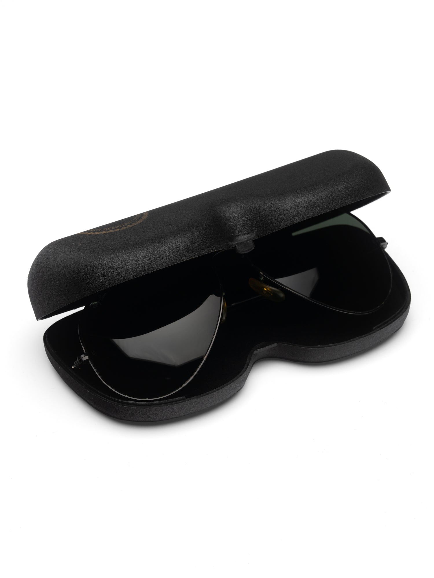 Vintage B&L RAY BAN USA Aviator Black Sunglasses 62mm Cobra Bausch & Lomb