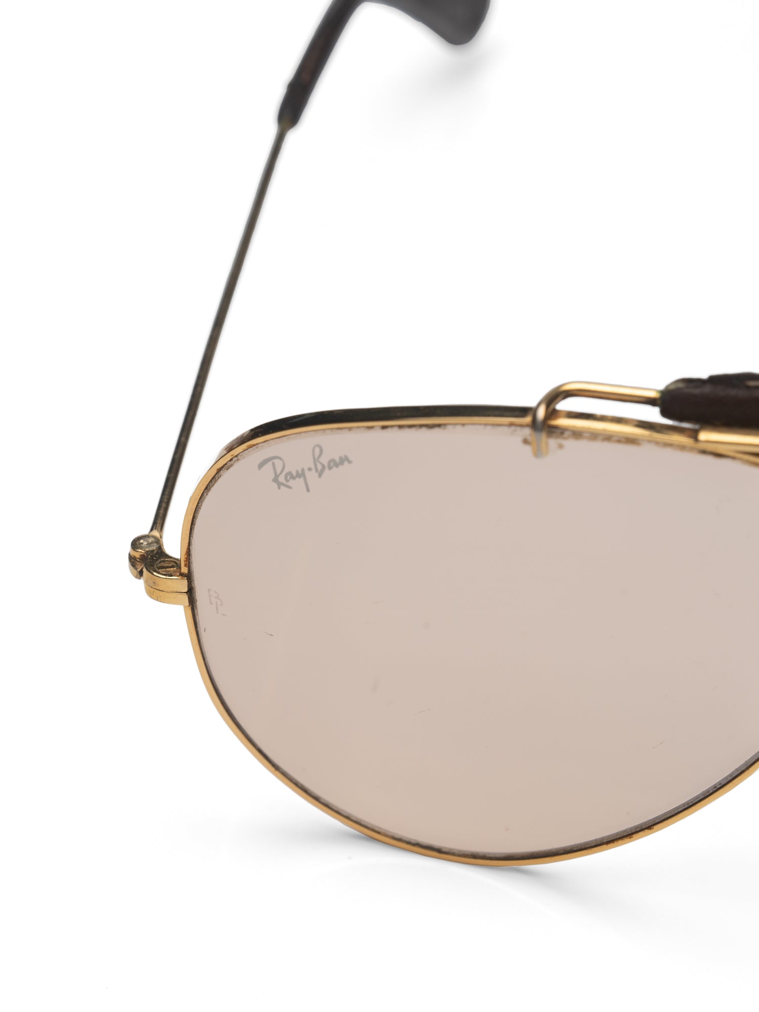 Vintage B&L RAY BAN USA Leathers "Outdoorsman" Changeables Sunglasses