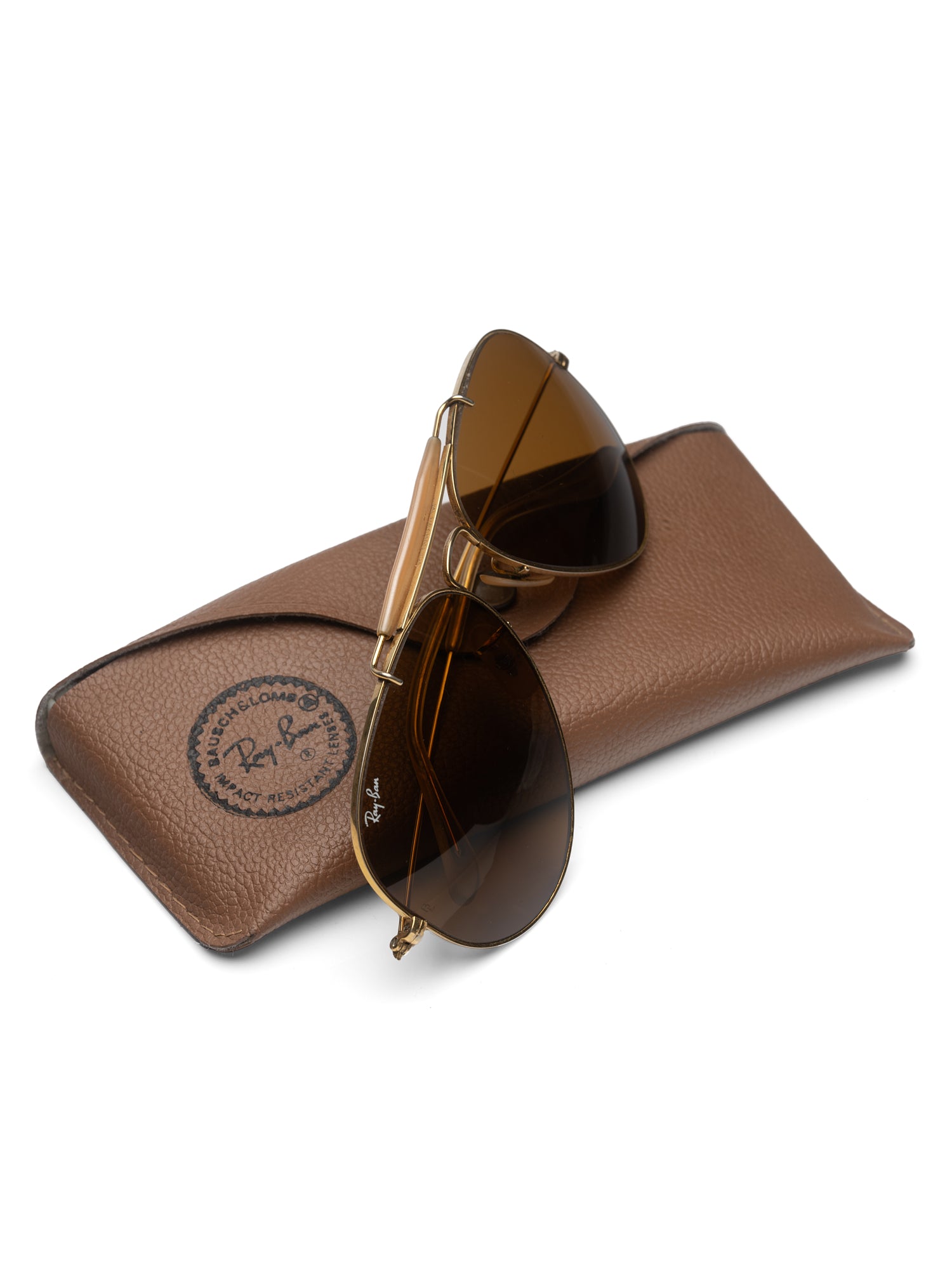 Vintage B&L RAY BAN USA B-15 "Outdoorsman" 62 14 Aviator Sunglasses