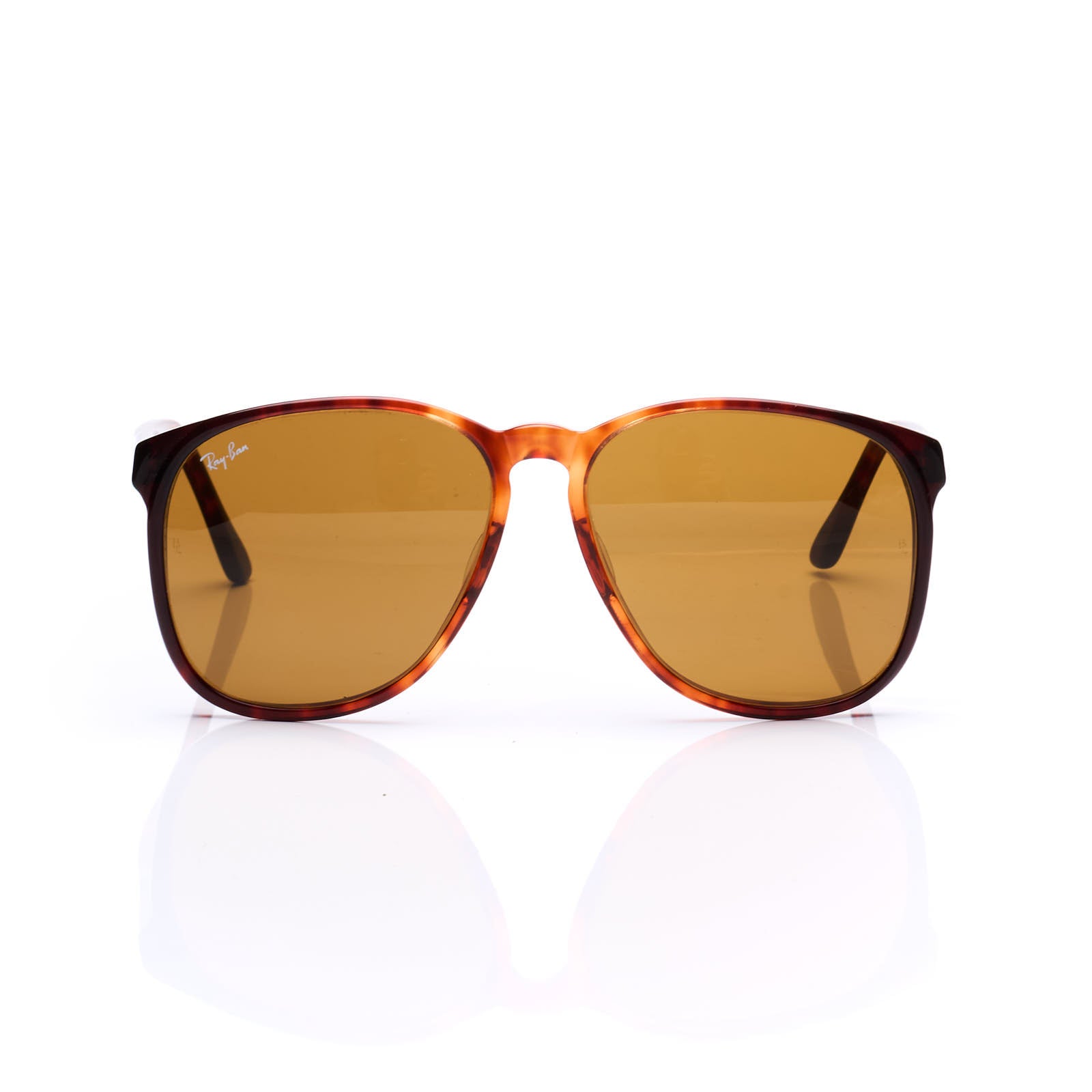 Vintage B&L RAY BAN Traditionals Style D Tortoise Sunglasses Amber Len