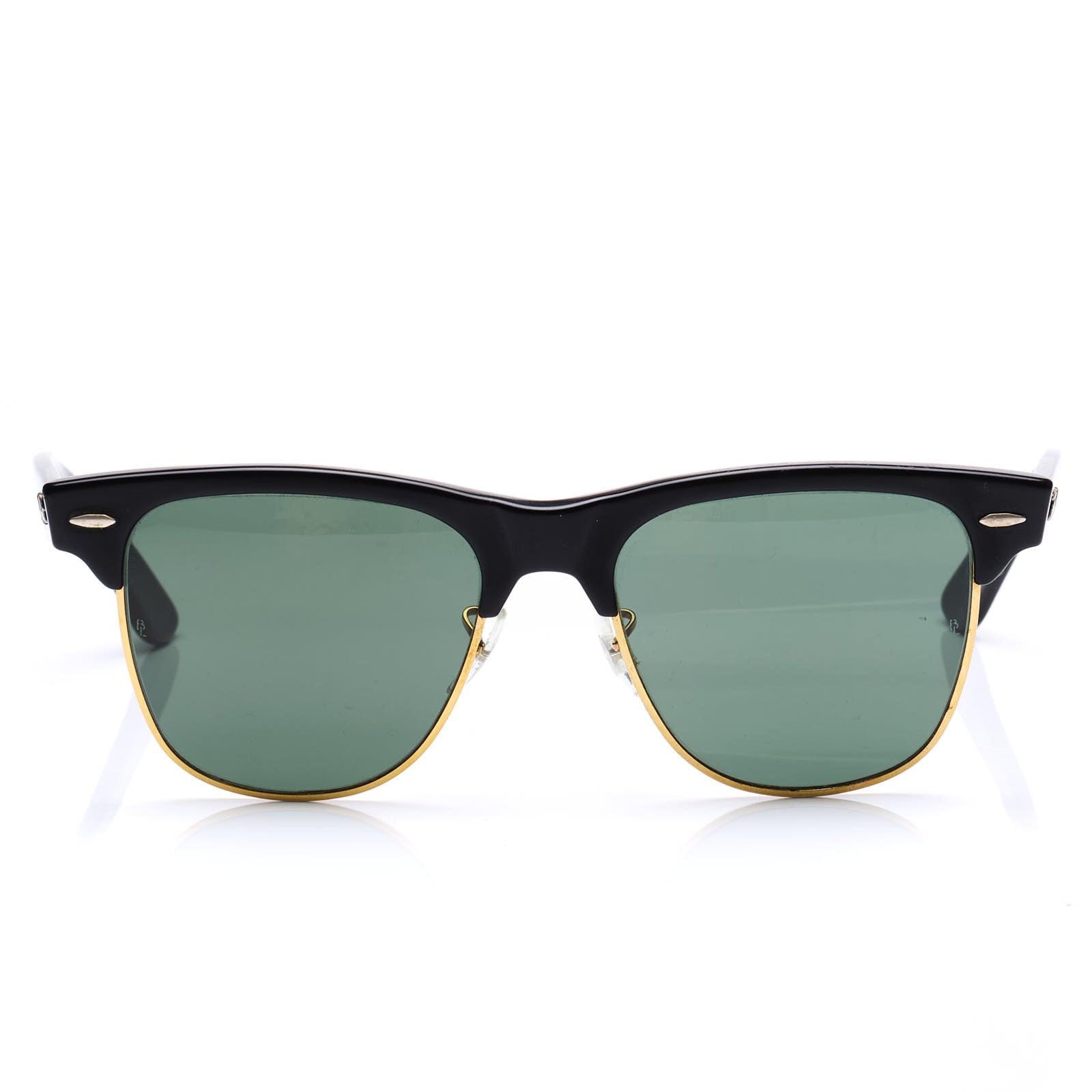 Vintage B&L RAY BAN Wayfarer Max G15 Ebony-Gold Sunglasses 54mm