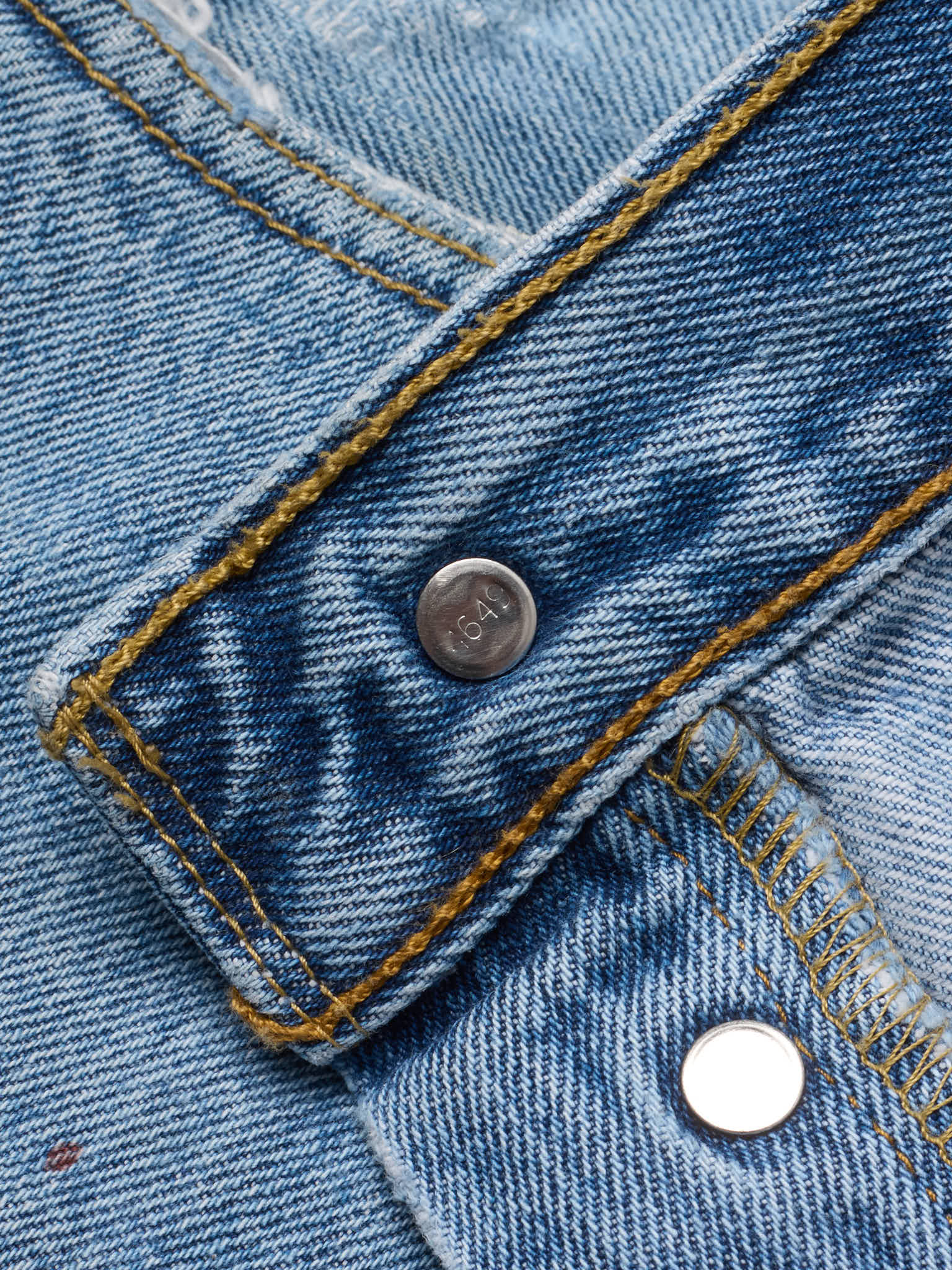 Vintage LEVI'S 501 Light Blue Cotton Jeans Amazing Fade