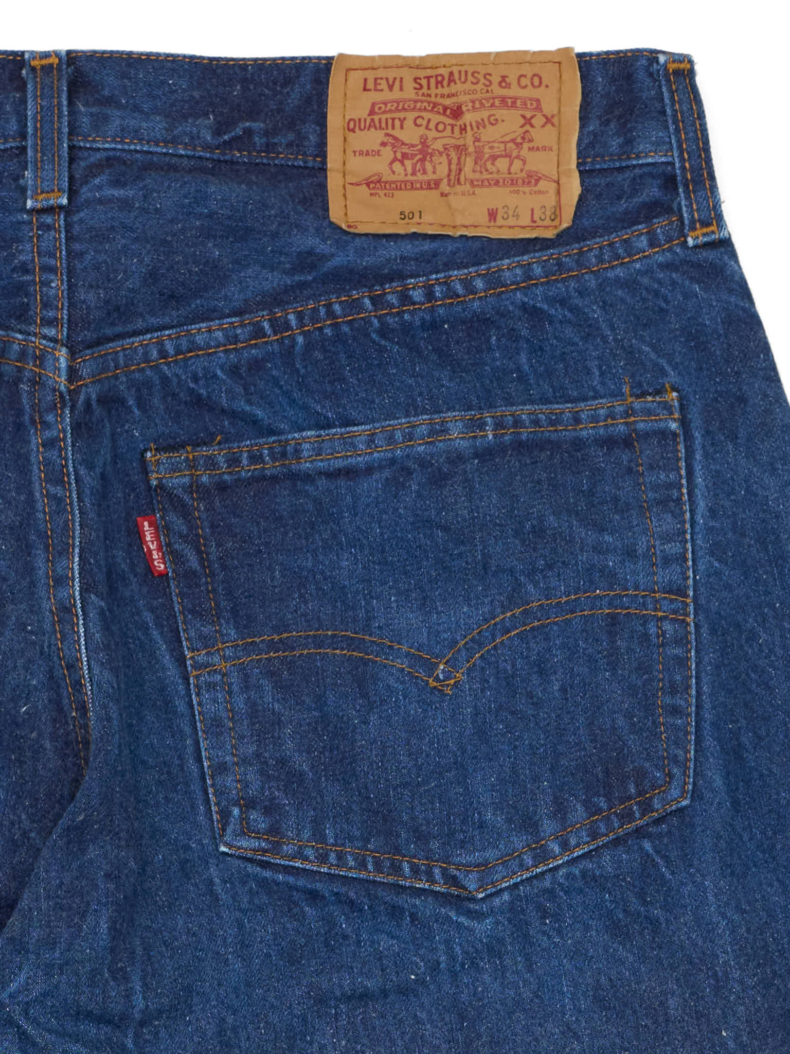 Ultra Rare Vintage LEVI'S 501 Jeans USA BIG E Valencia Street Pre LVC 1993 Grail