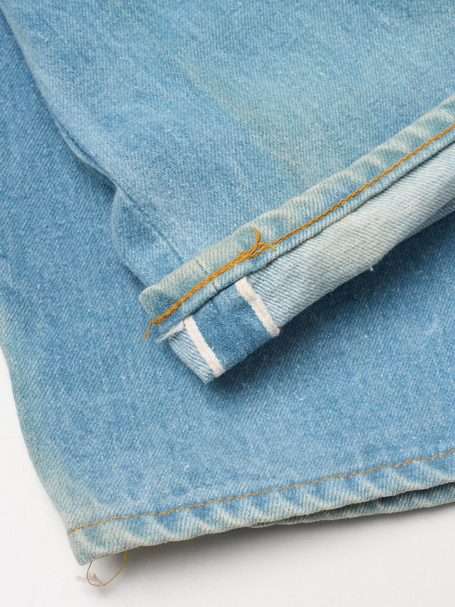Vintage LEVI'S 501 XX Valencia St. Light Blue Cotton Jeans Made in USA LVC 1998 NOS